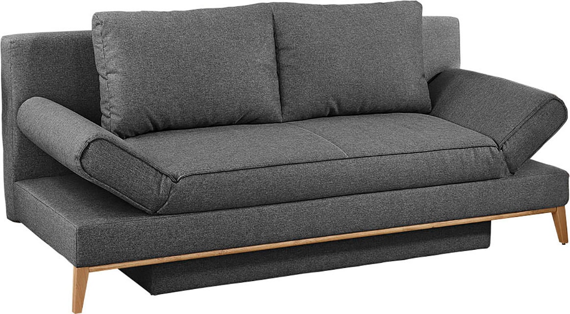 Jockenhöfer Gruppe Canapé-lit »Yann« inklusive Bettfunktion, Stauraum/Bettkasten, verstellbare Armlehnen