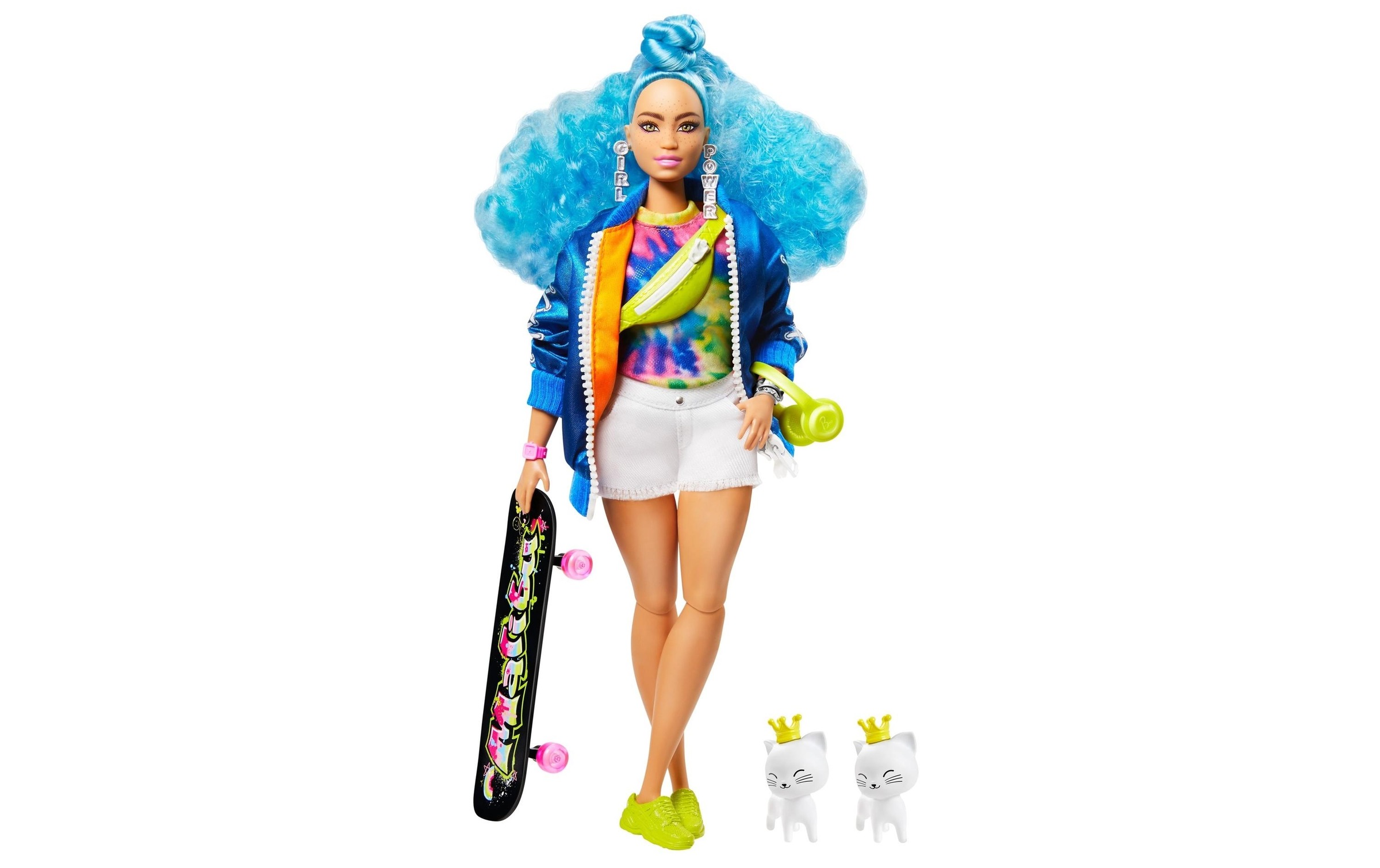 Image of Barbie Spielfigur »Extra mit blauen Haaren und Skateboard« bei Ackermann Versand Schweiz