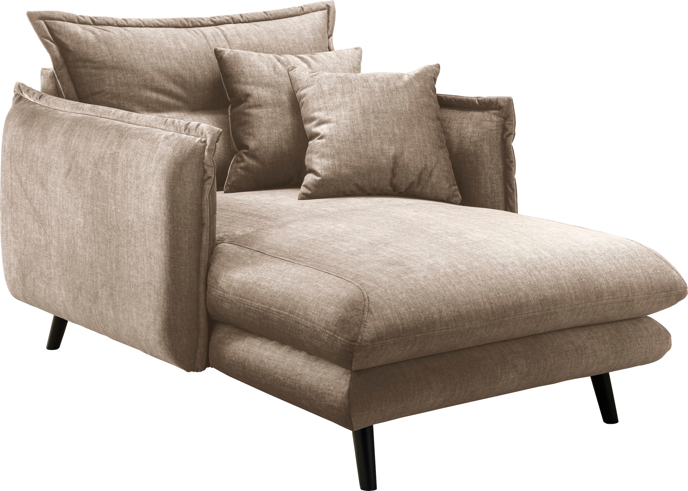INOSIGN Loveseat »Lazio«, moderner Sessel mit einer bequemen Polsterung, 2 Stk. Zierkissen