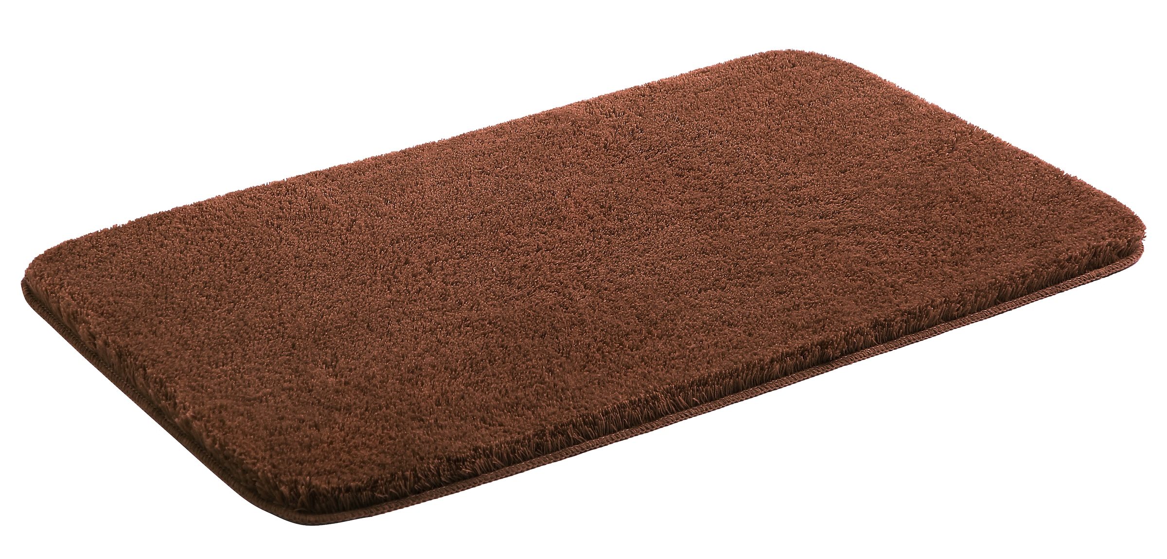 my home Badematte »Merida, Badvorleger, Badezimmer Teppich«, rutschhemmend beschichtet, fussbodenheizungsgeeignet-schnell trocknend-strapazierfähig, Badteppich, Uni Farben, rechteckig, rund & als 2-tlg. Set erhältlich
