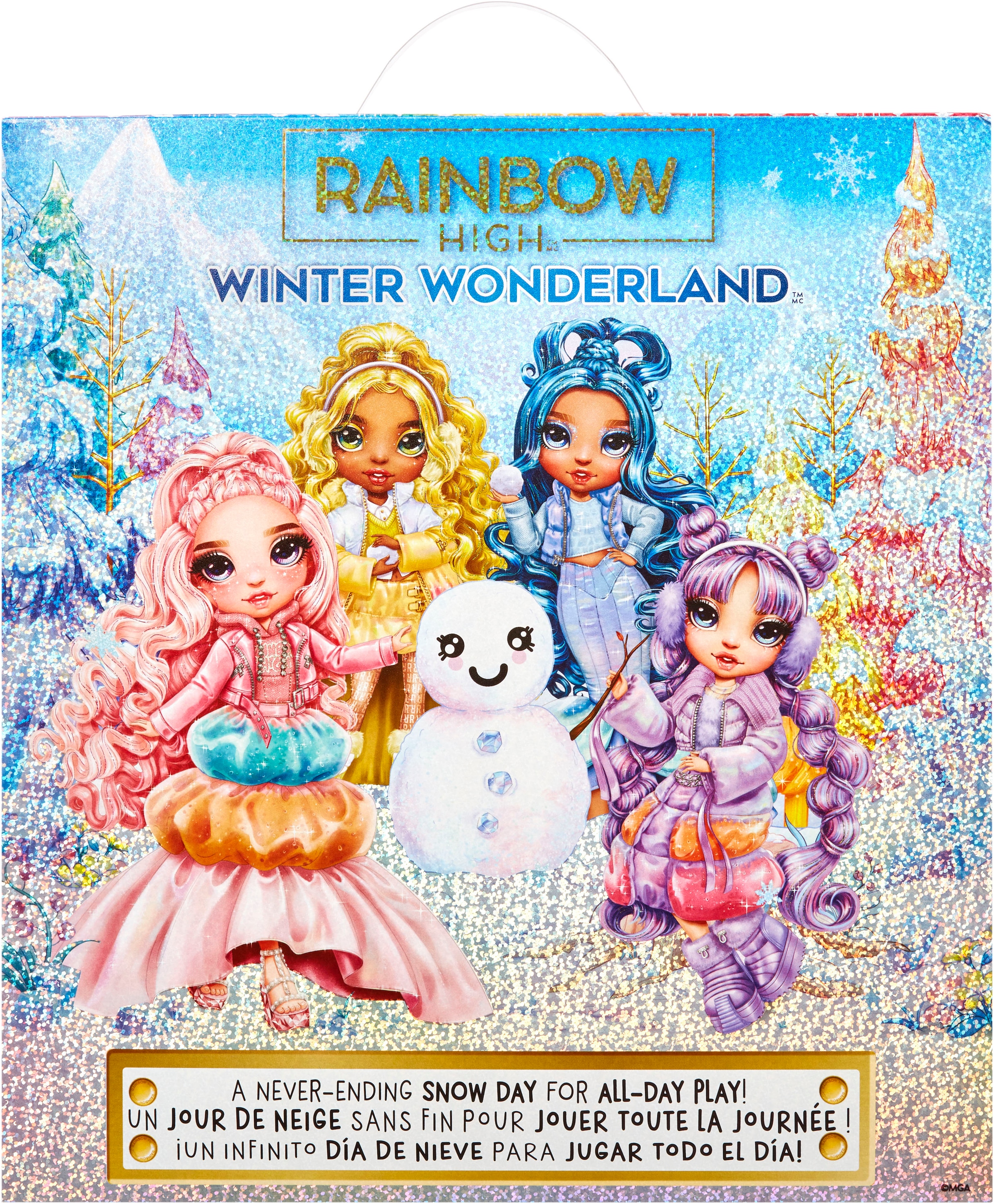 RAINBOW HIGH Poupée à habiller »Winter Wonderland Doll - Sunny (Yellow)«