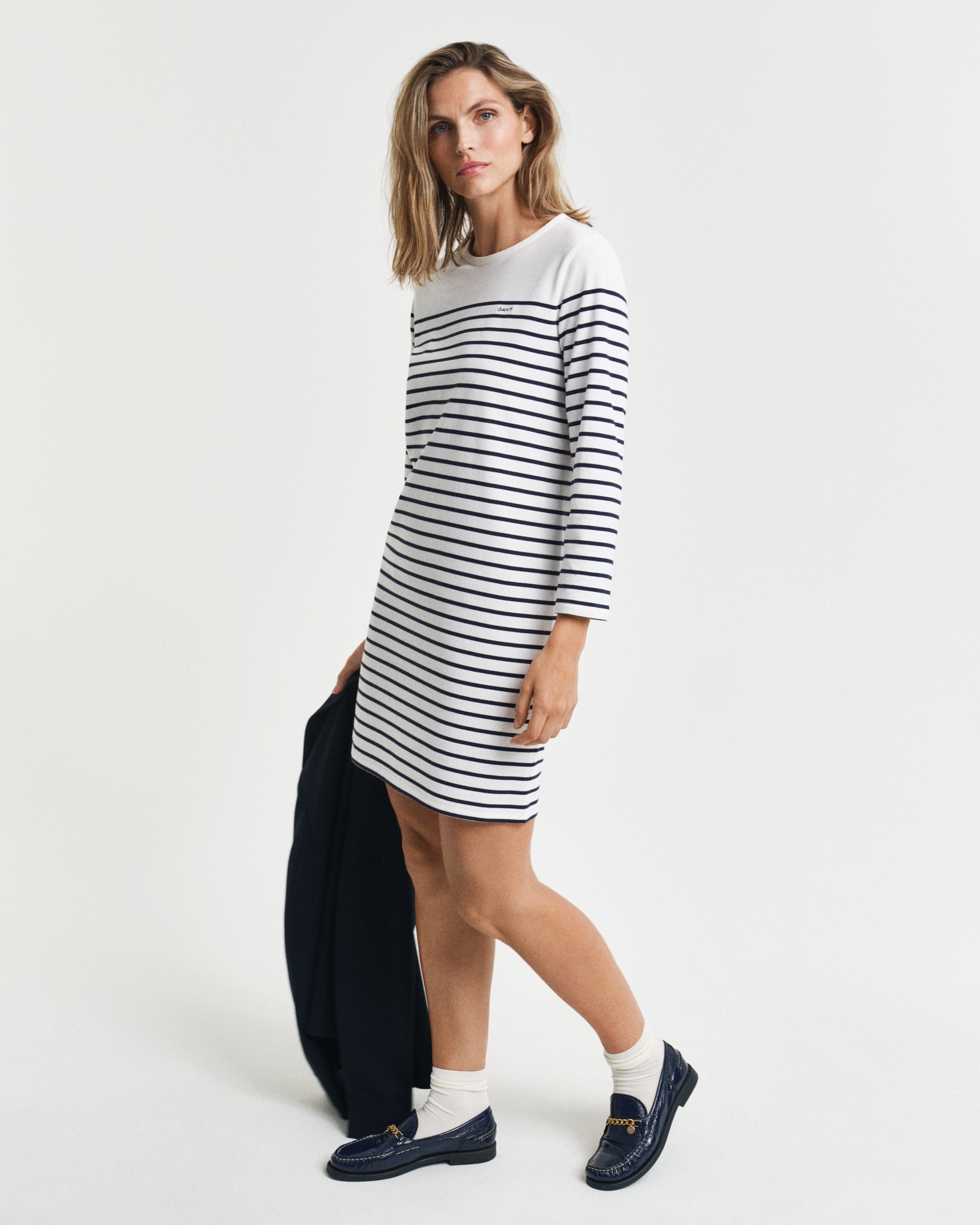 Gant Jerseykleid »REG 3/4 SLEEVE BRETON DRESS«