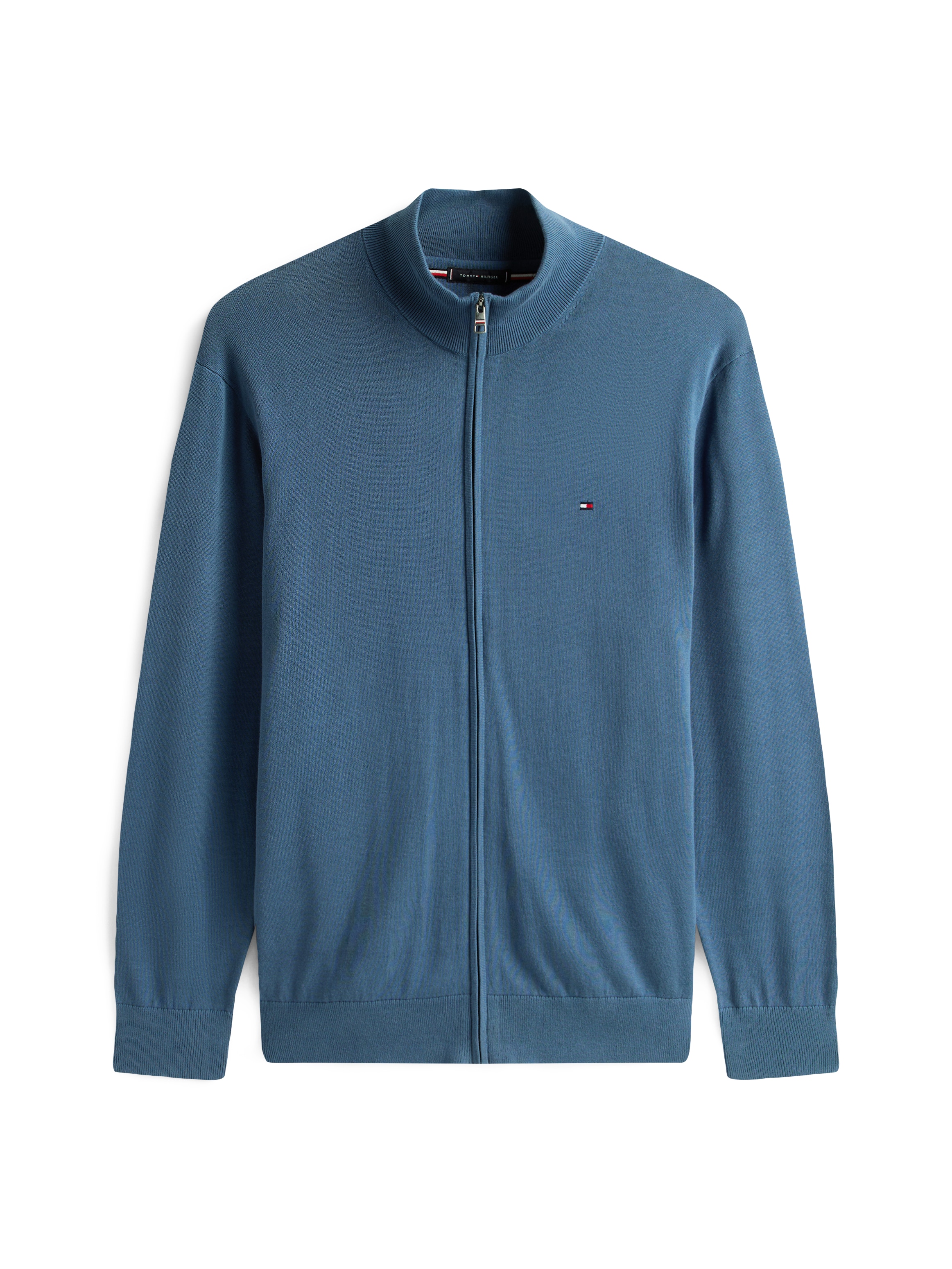 Tommy Hilfiger Big & Tall Strickjacke »BT-ESSENTIAL COTTON ZIP THRU-B«, Grossen Grössen
