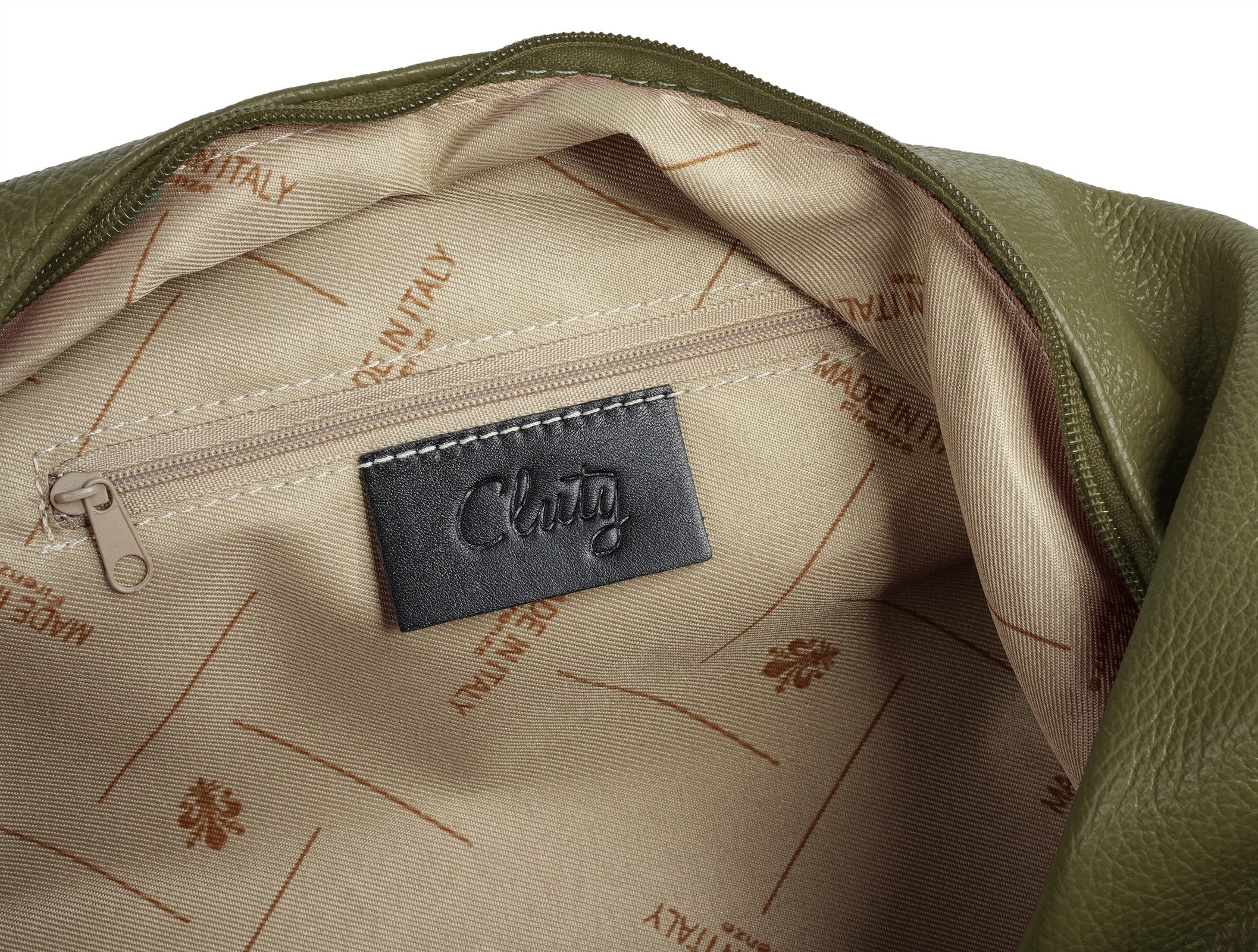 Cluty Shopper, echt Leder, Made in Italy