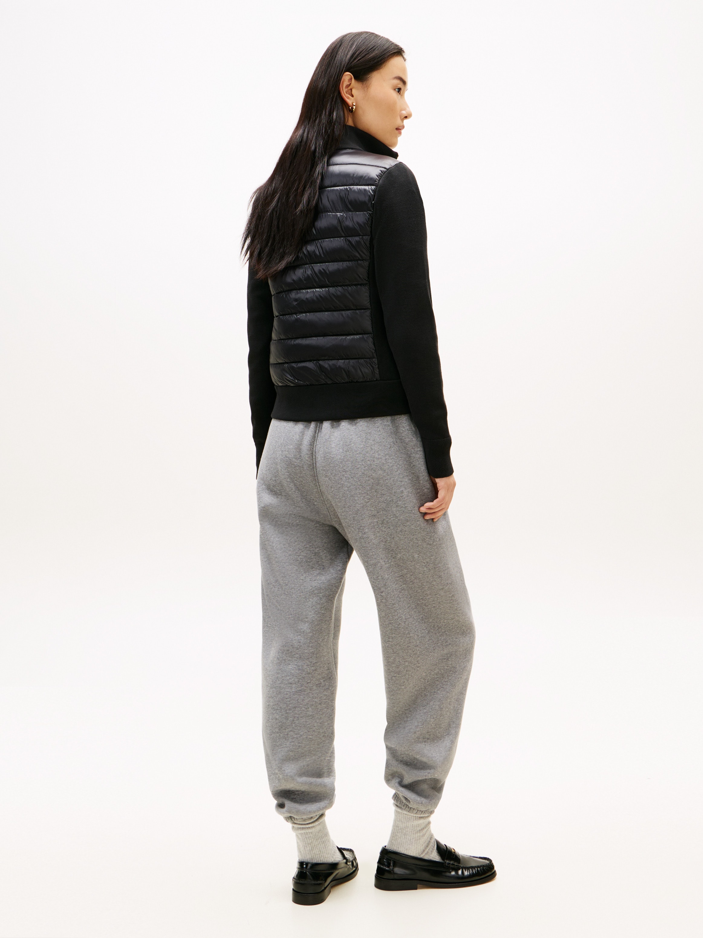 Tommy Hilfiger Steppjacke »LW KNIT MIX PADDED JACKET«