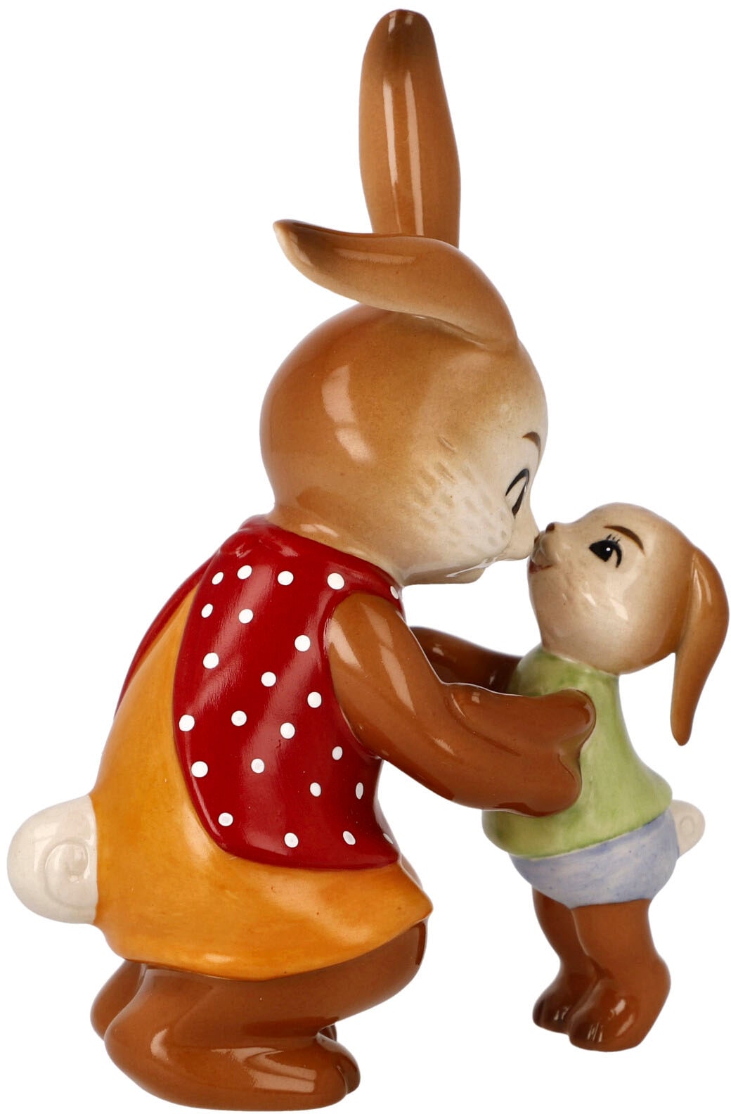 Goebel Osterhase »Kleiner Schatz« Sammelfigur, Hasenmutter mit Hasenkind