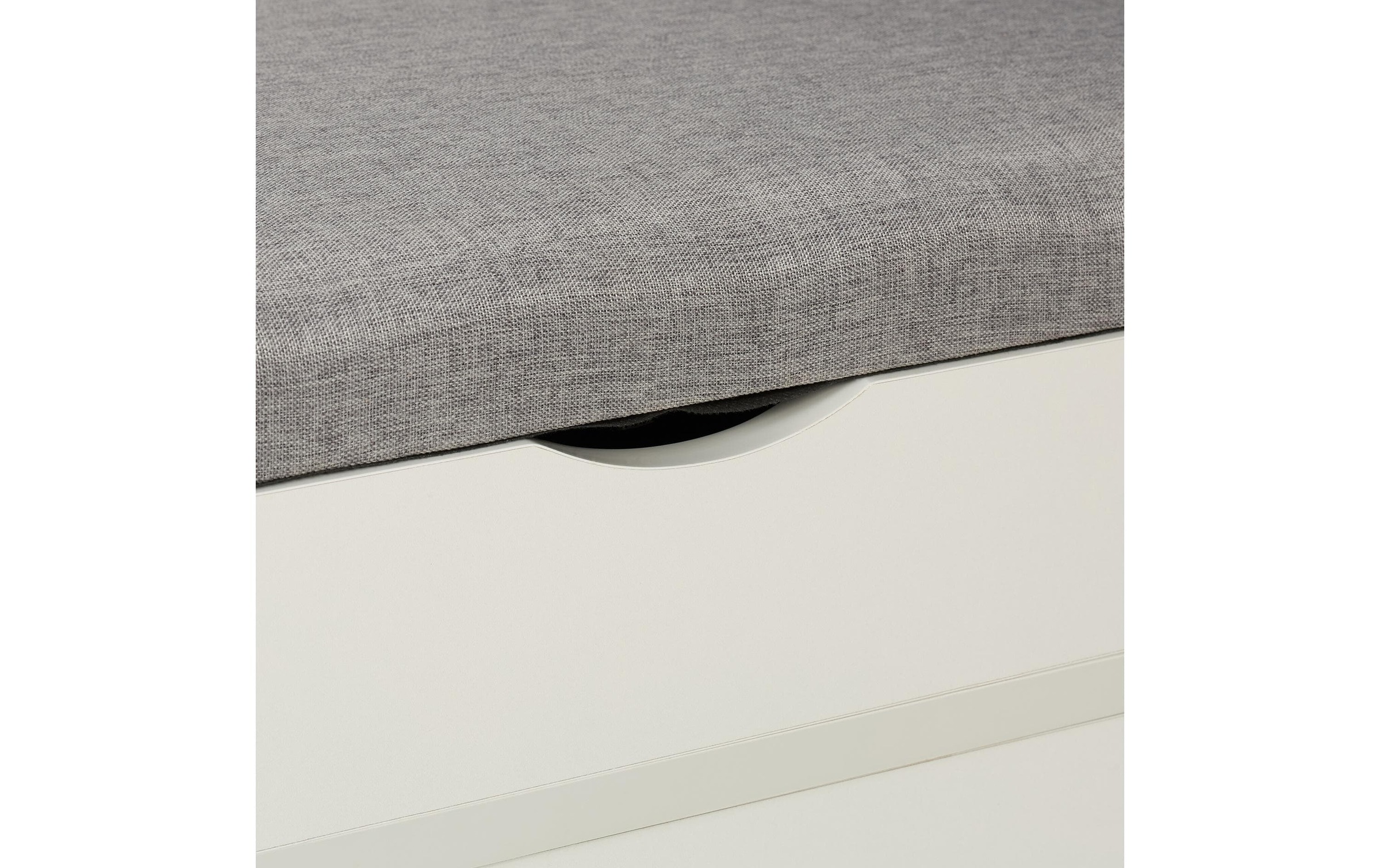 relaxdays Schuhschrank »mit Sitzfläche, 100 x 49.5 cm«