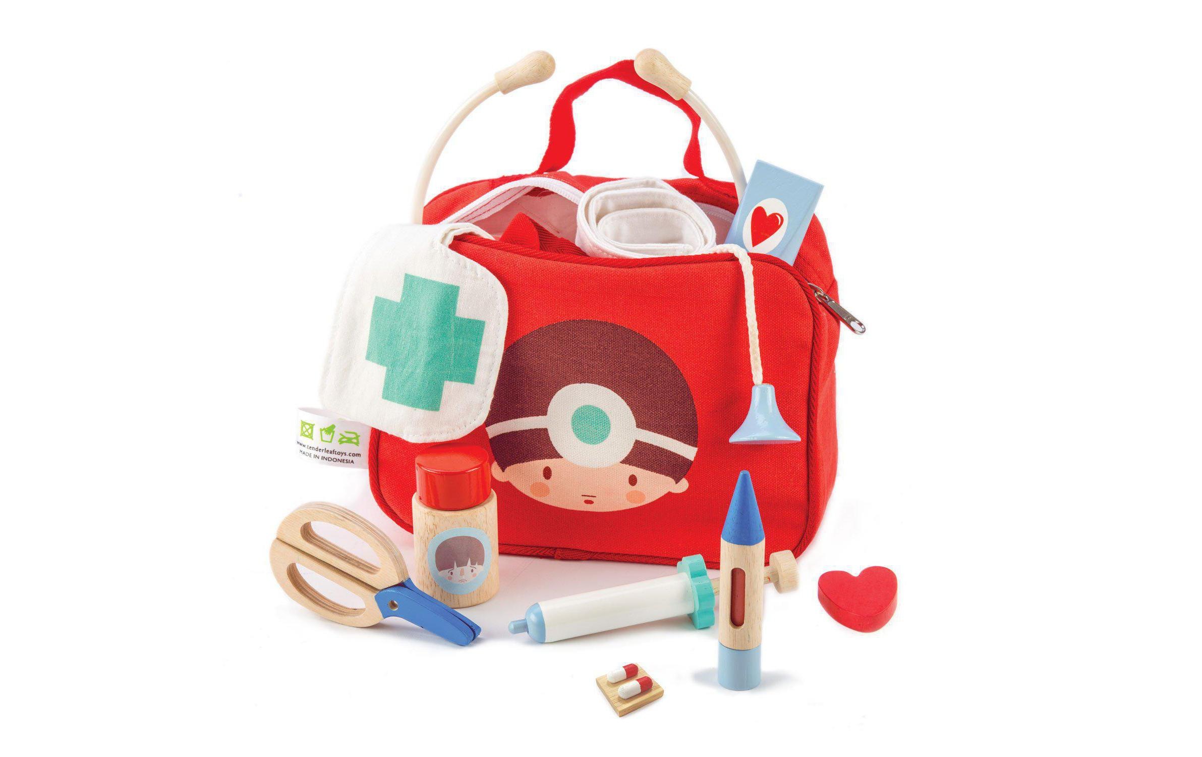 Image of Tender Leaf Toys Spiel »Arzt Arztkoffer Rot« bei Ackermann Versand Schweiz