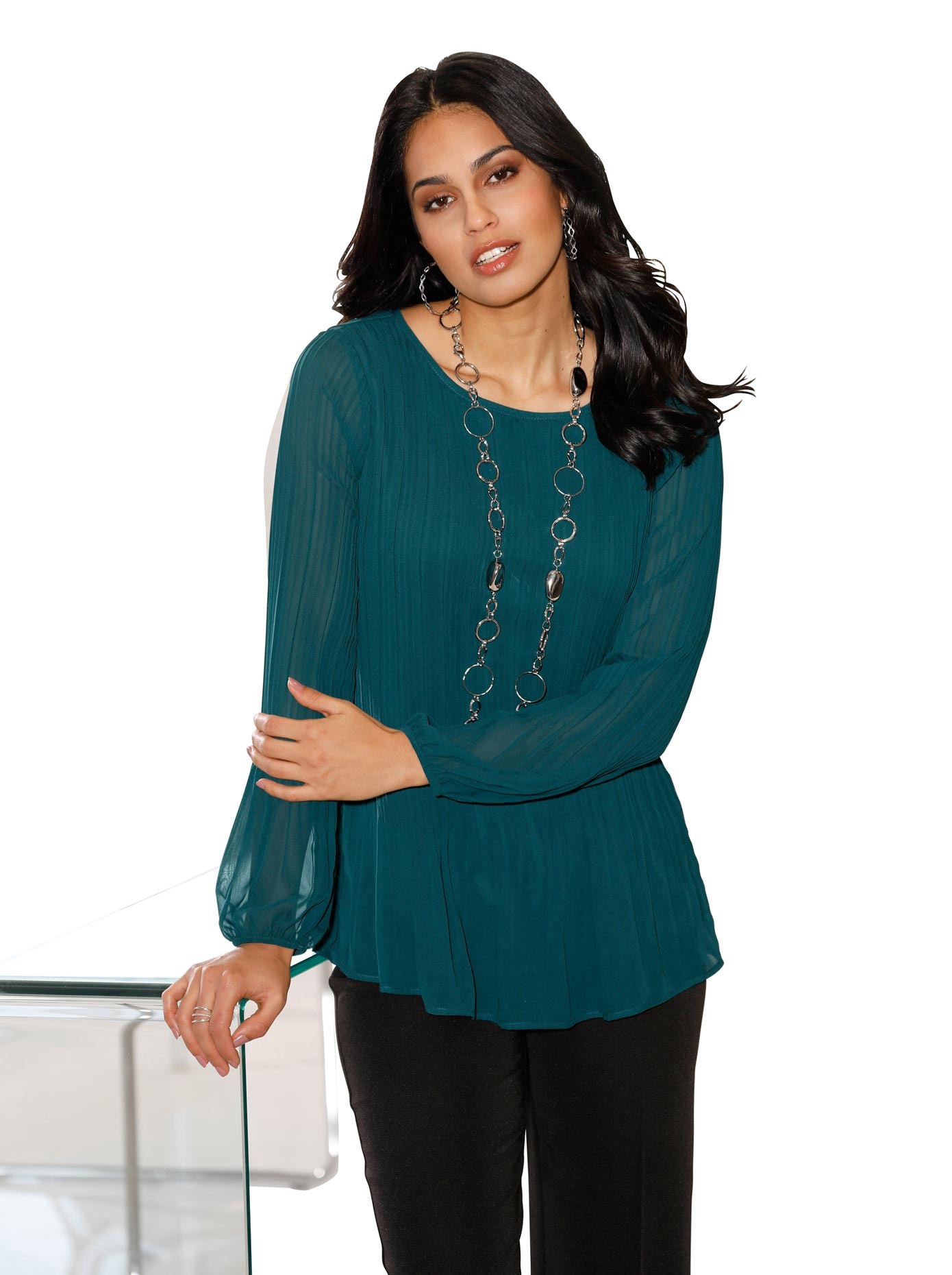 Image of Lady Plisseebluse bei Ackermann Versand Schweiz