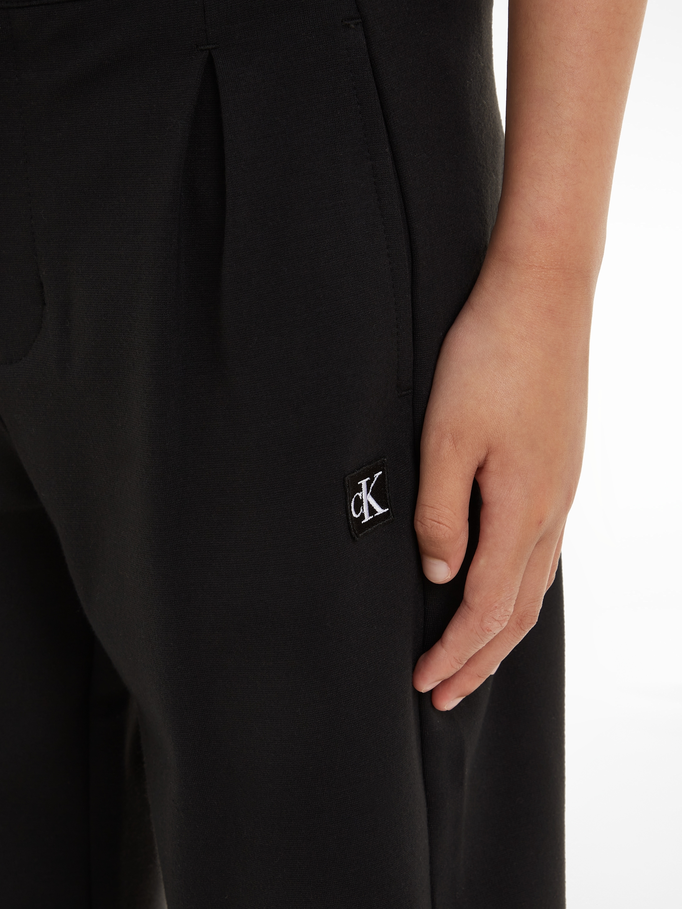 Calvin Klein Jeans Bundfaltenhose »CEREMONY mit gleich PANTS«, PUNTO Markenlabel