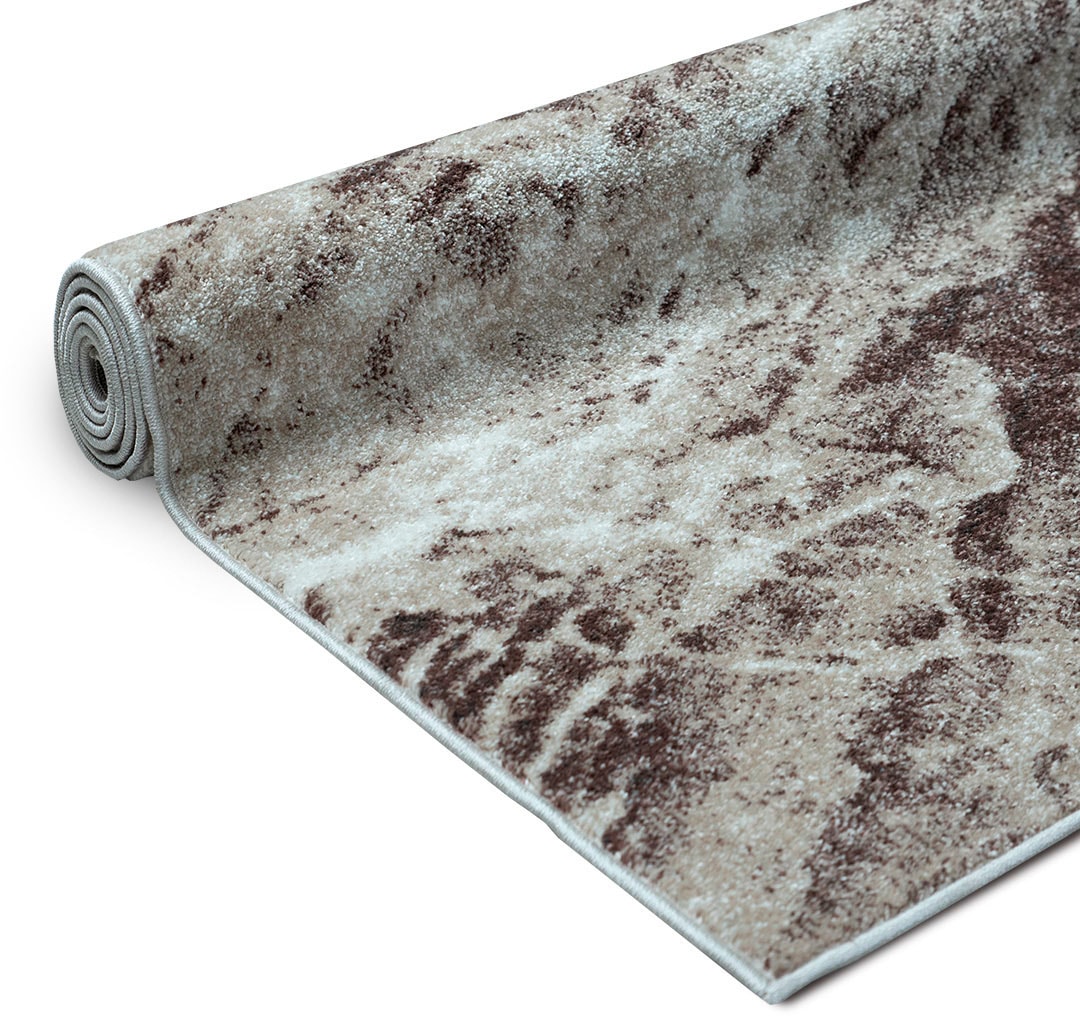 my home Teppich »Saniel«, rechteckig, 9 mm Höhe, mit besonders weichem Flor, Kurzflor, Marmor-Optik, Wohnzimmer