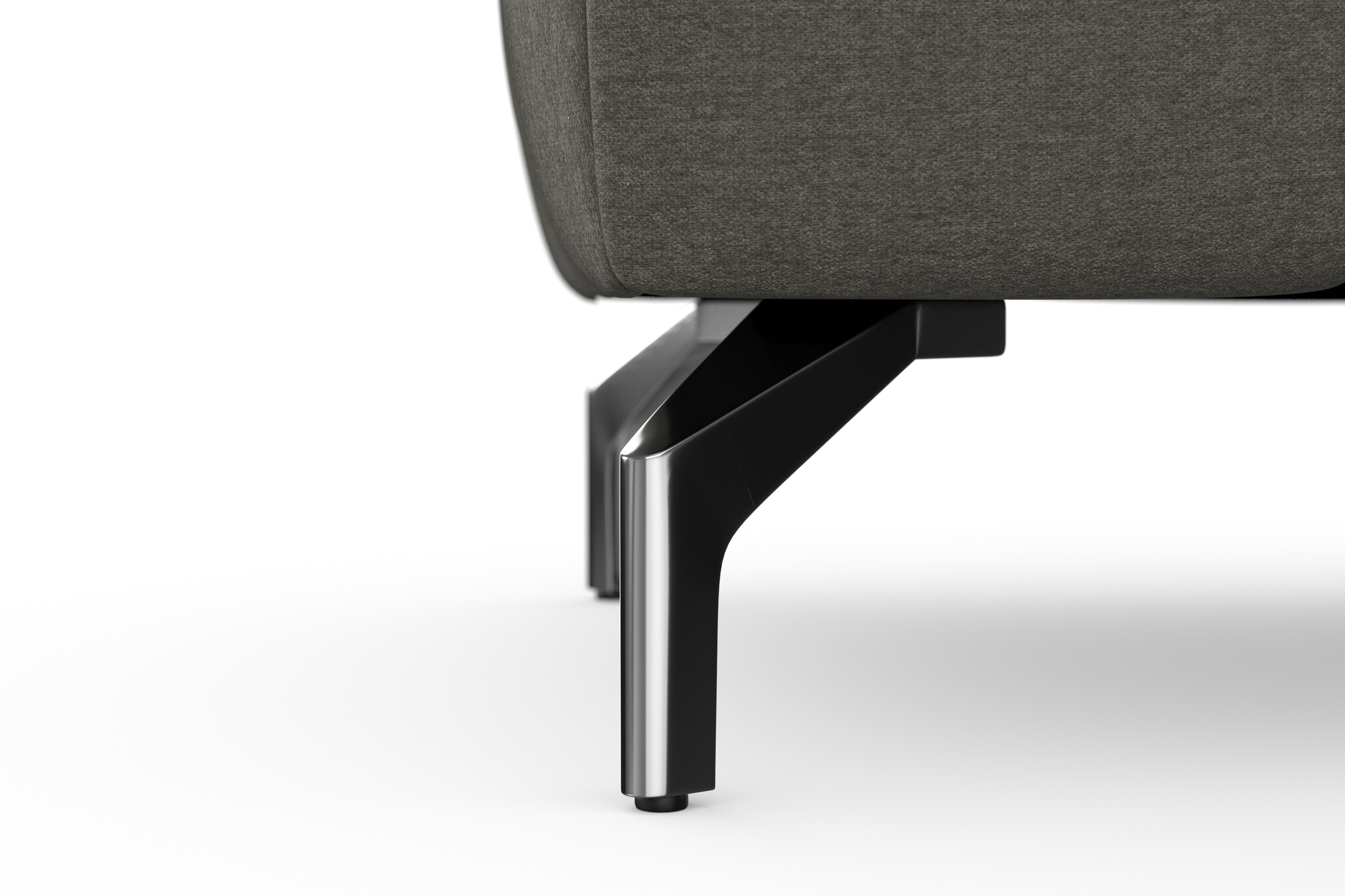 sit&more Hocker »Cool«, mit silberfarbenen Füssen