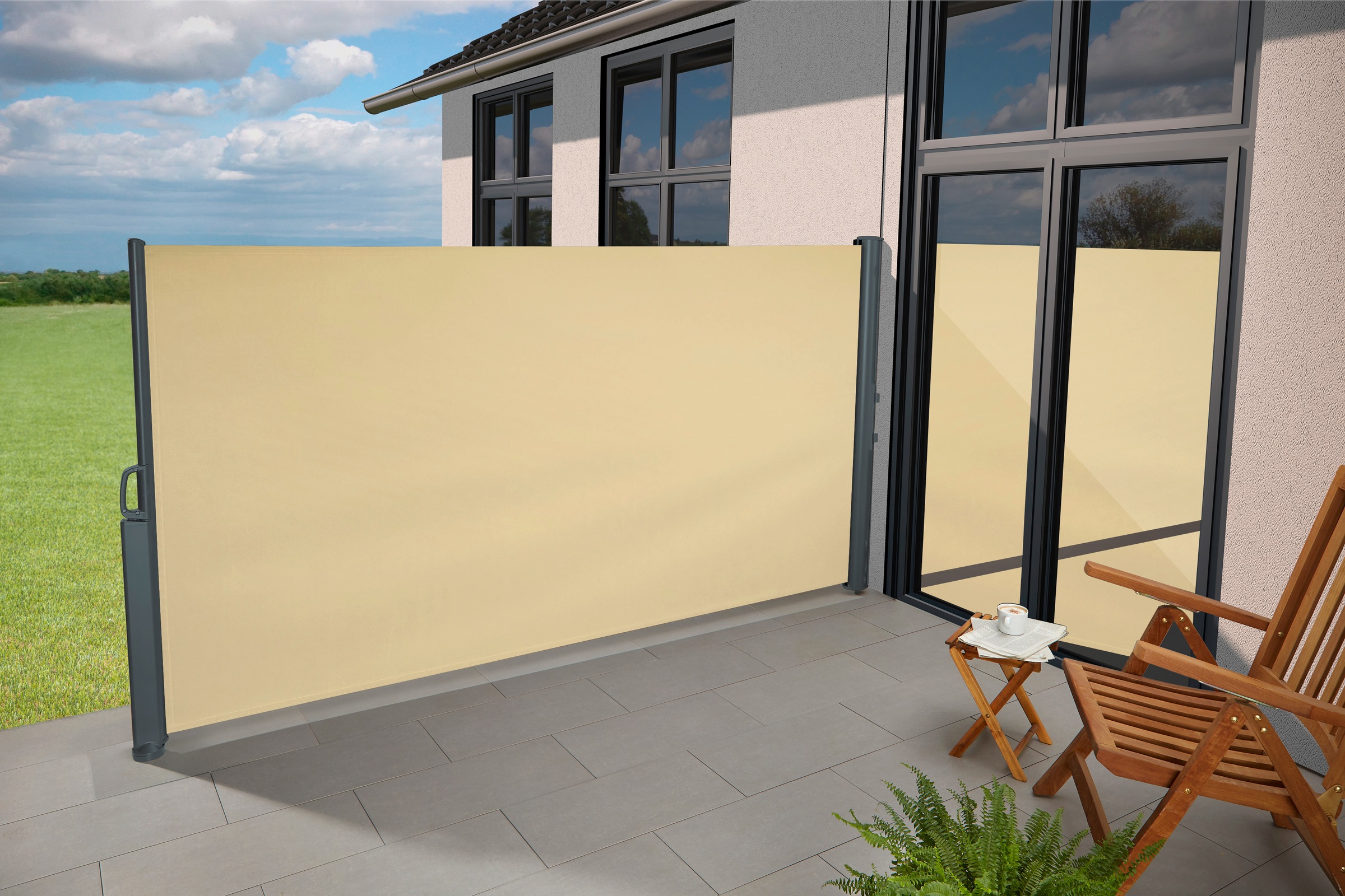 Seitenmarkise LxH: 300x160cm