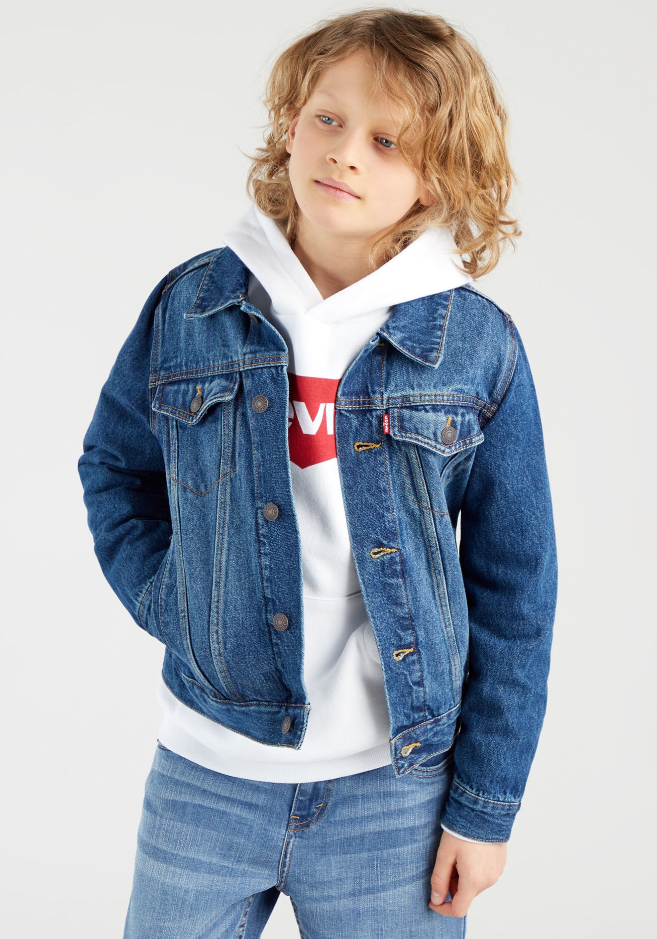 Image of Levis Kids Jeansjacke "TRUCKER JACKET" for BOYS