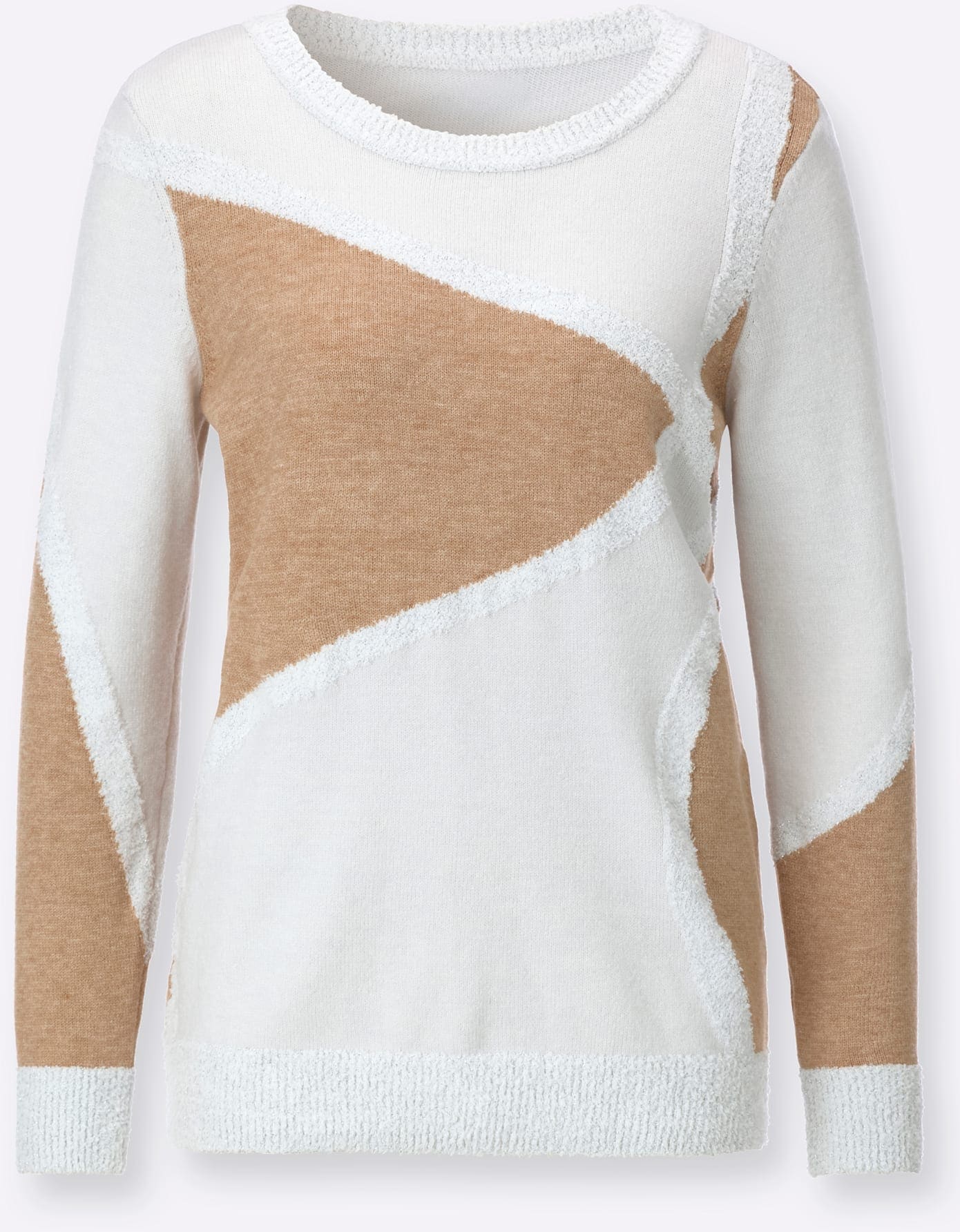 creation L Rundhalspullover »Modal-Mix-Pullover«