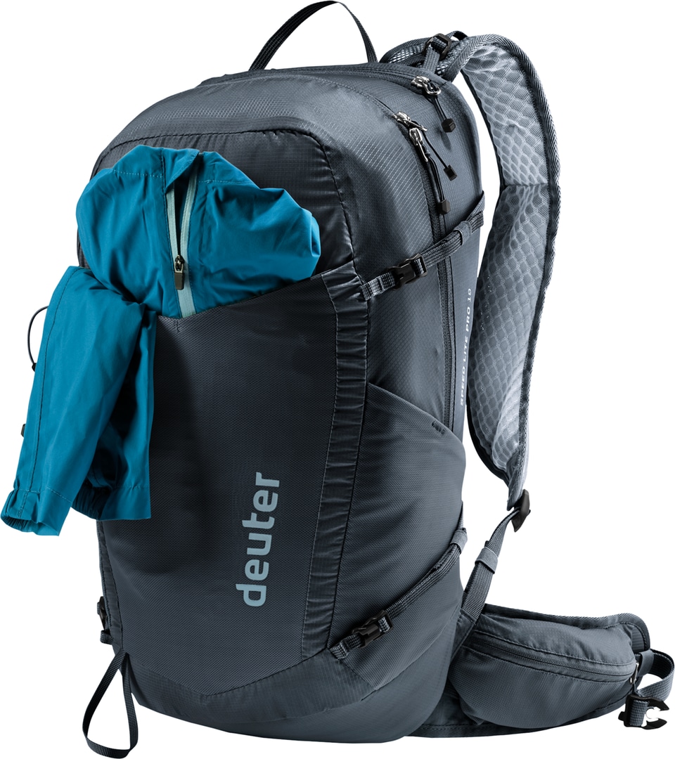 deuter Sac à dos de randonnée »SPEED LITE PRO 19« für schnelle Touren, mit Taschen an Schulterträgern und Hüftflossen