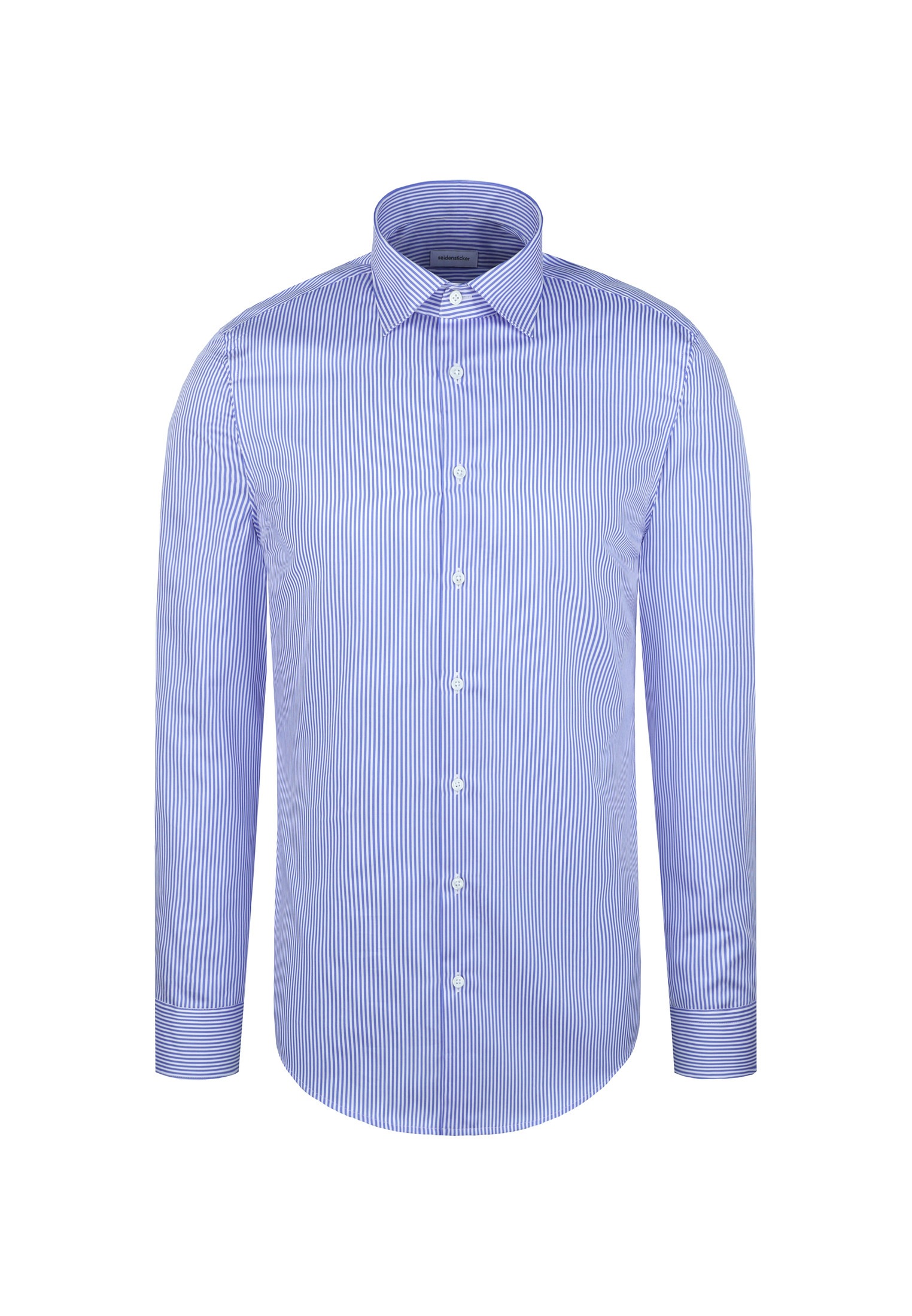 seidensticker Businesshemd »Schwarze Rose« Slim 1/1 Kentkragen Gestreift