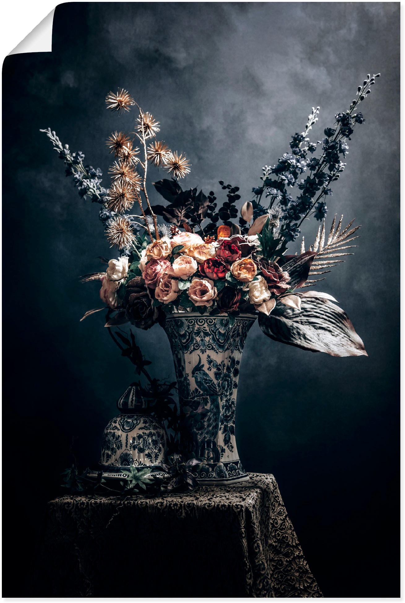 Image of Artland Wandbild »Sommer Kunst Stilleben«, Arrangements, (1 St.), in vielen Grössen & Produktarten - Alubild / Outdoorbild für den Aussenbereich, Leinwandbild, Poster, Wandaufkleber / Wandtattoo auch für Badezimmer geeignet bei Ackermann Versand Schweiz