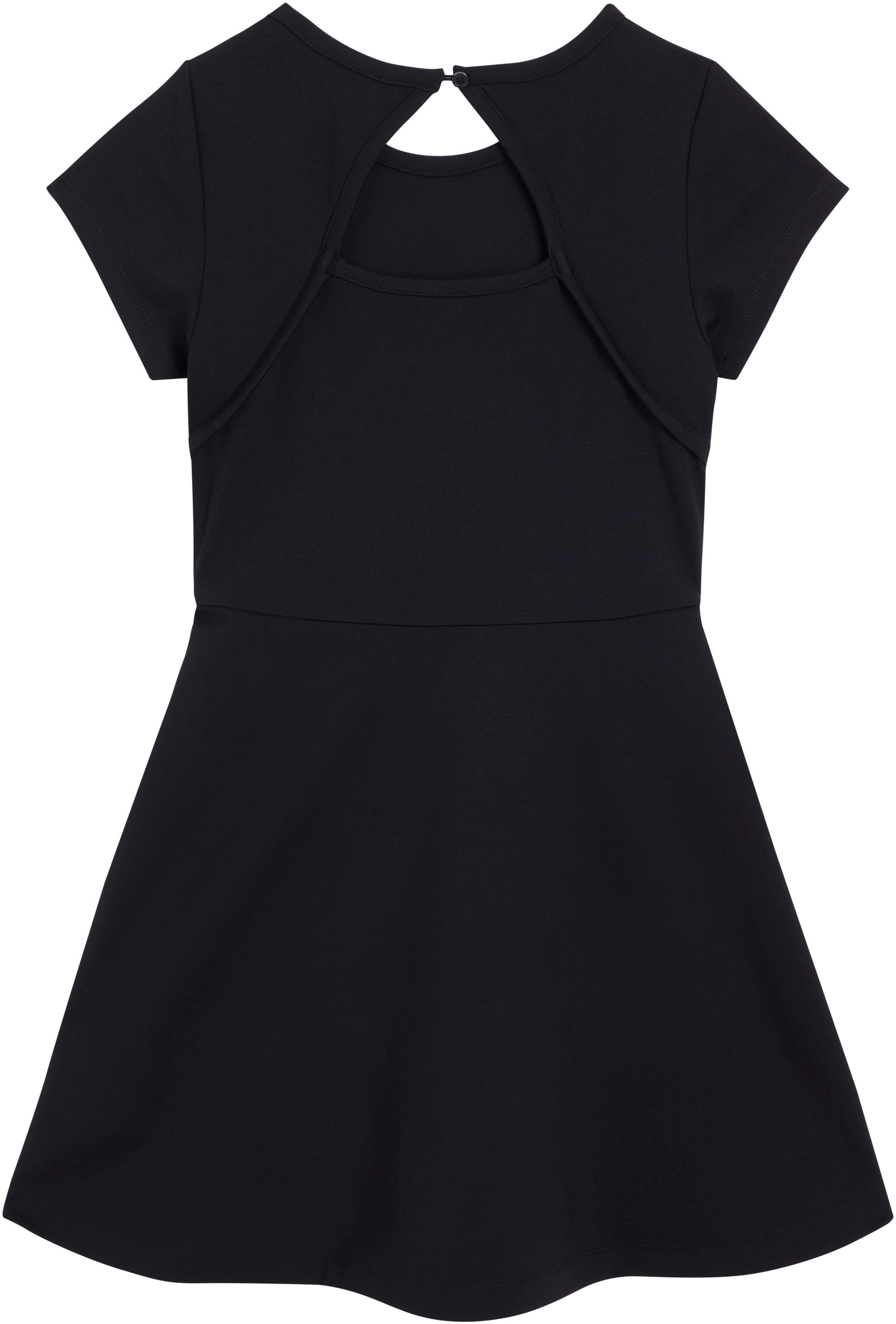 Calvin Klein Jeans Jerseykleid »PUNTO DRESS« Ohne Tasche Regular fit für Kinder mit Markenlogo