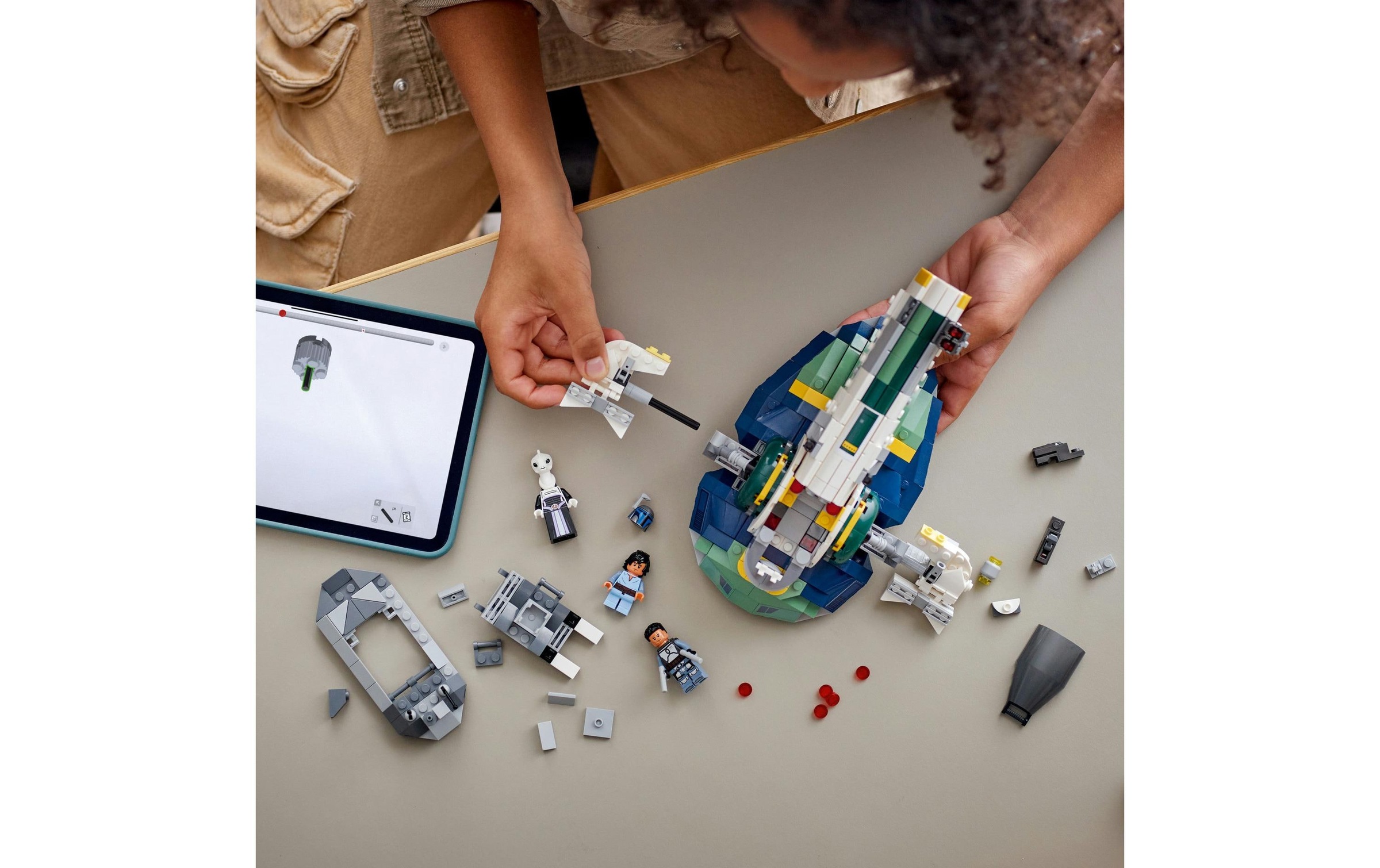 LEGO® Spielbausteine »LEGO® Star Wars Jango Fetts Sternenschiff«