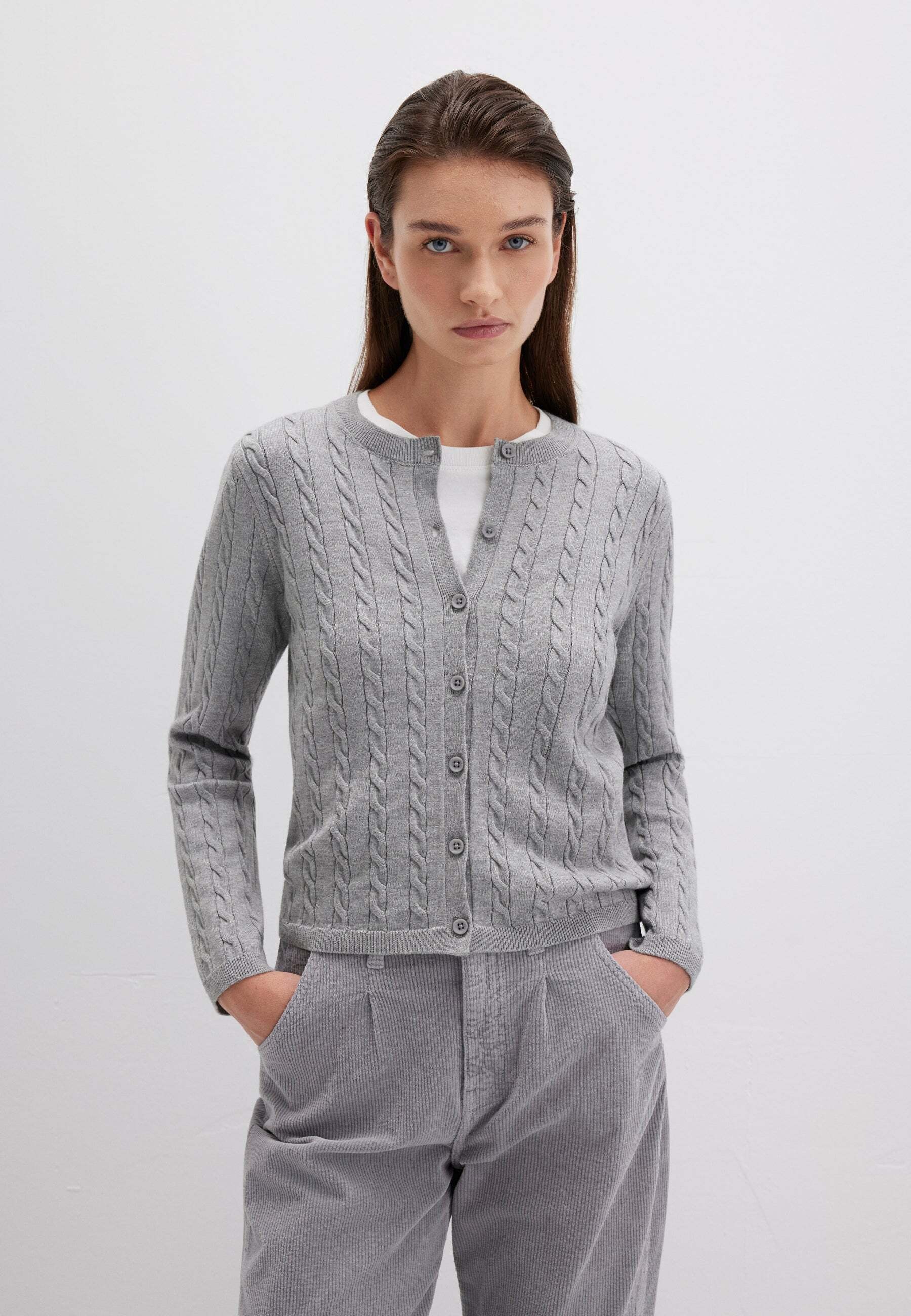 Mavi Strickjacke »Mavi Strickjacke Button Short Cardigan«
