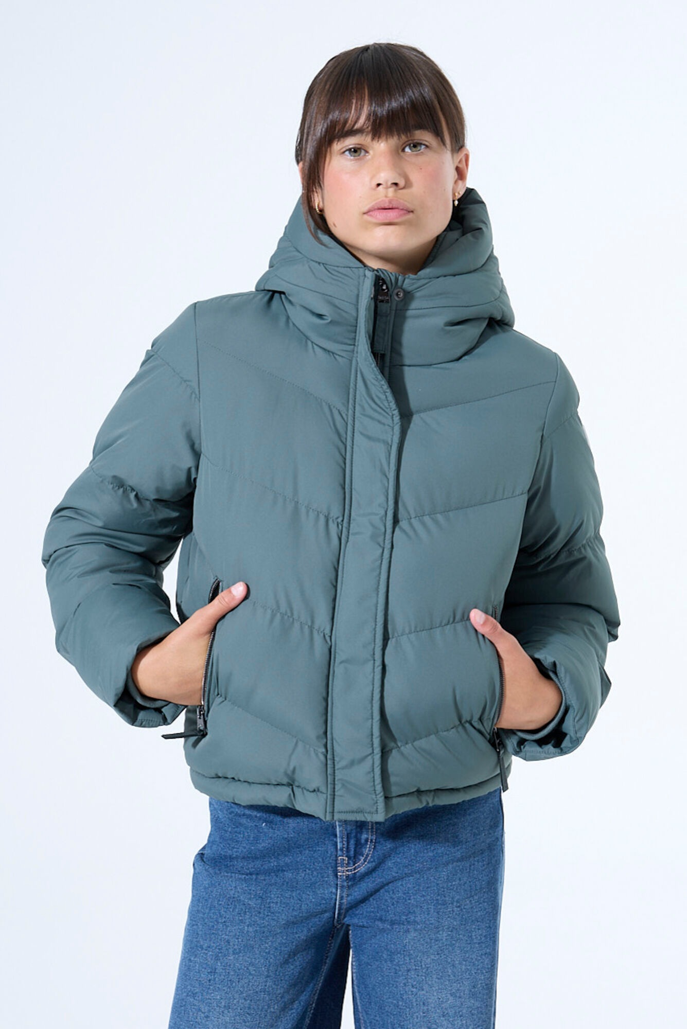 Image of Garcia Steppjacke mit Kapuze for GIRLS