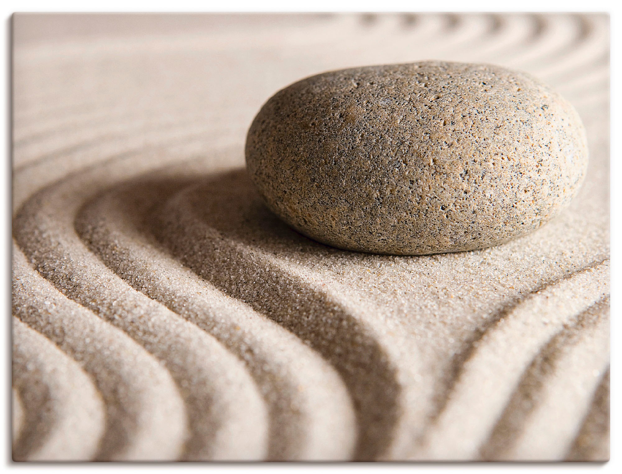 Image of Artland Wandbild »Zen Stein«, Zen, (1 St.) bei Ackermann Versand Schweiz
