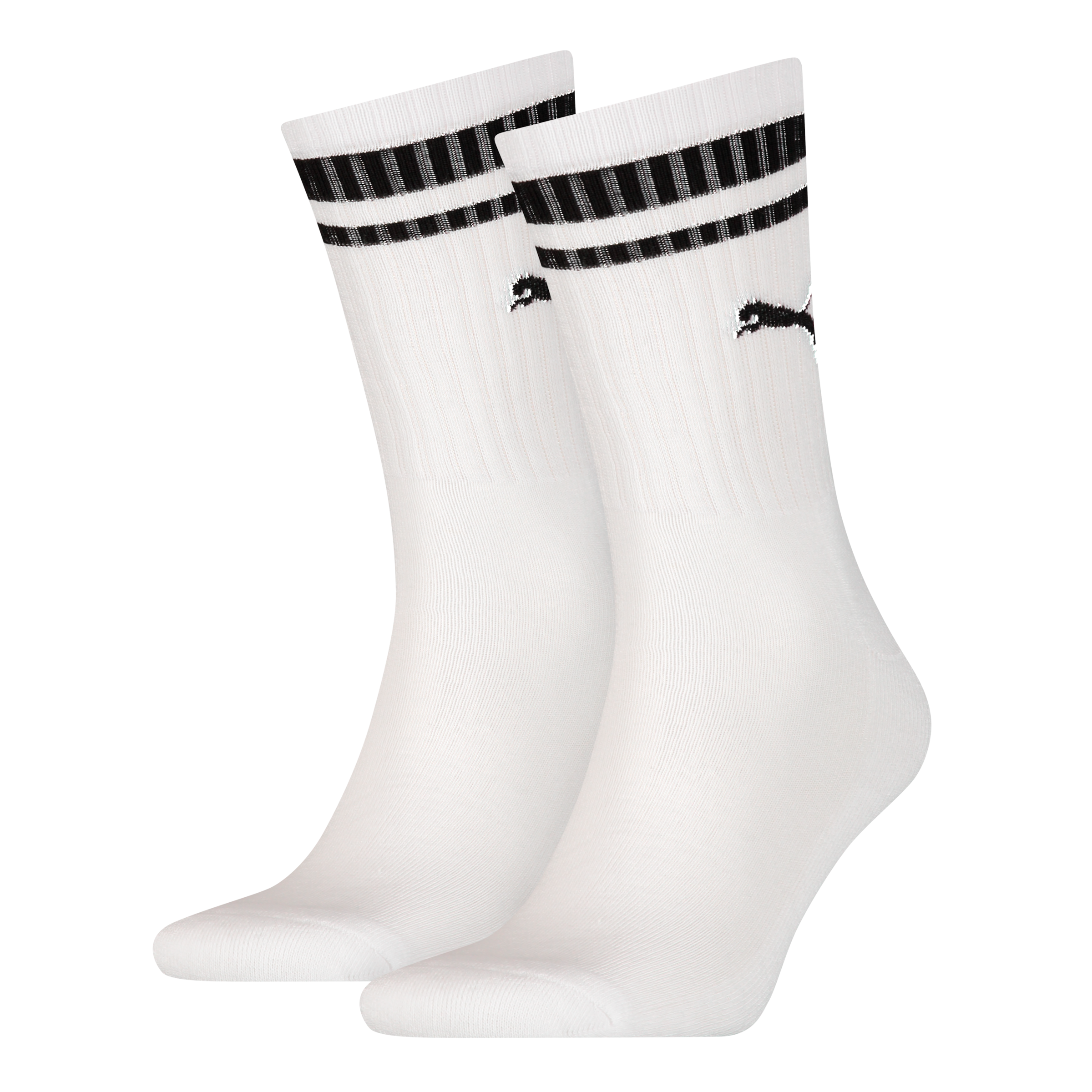 Image of PUMA Socken "PUMA UNISEX HERITAGE CREW SOCK" 2 Stk. tlg. Komfort-Passform, gepolsterte Sohle