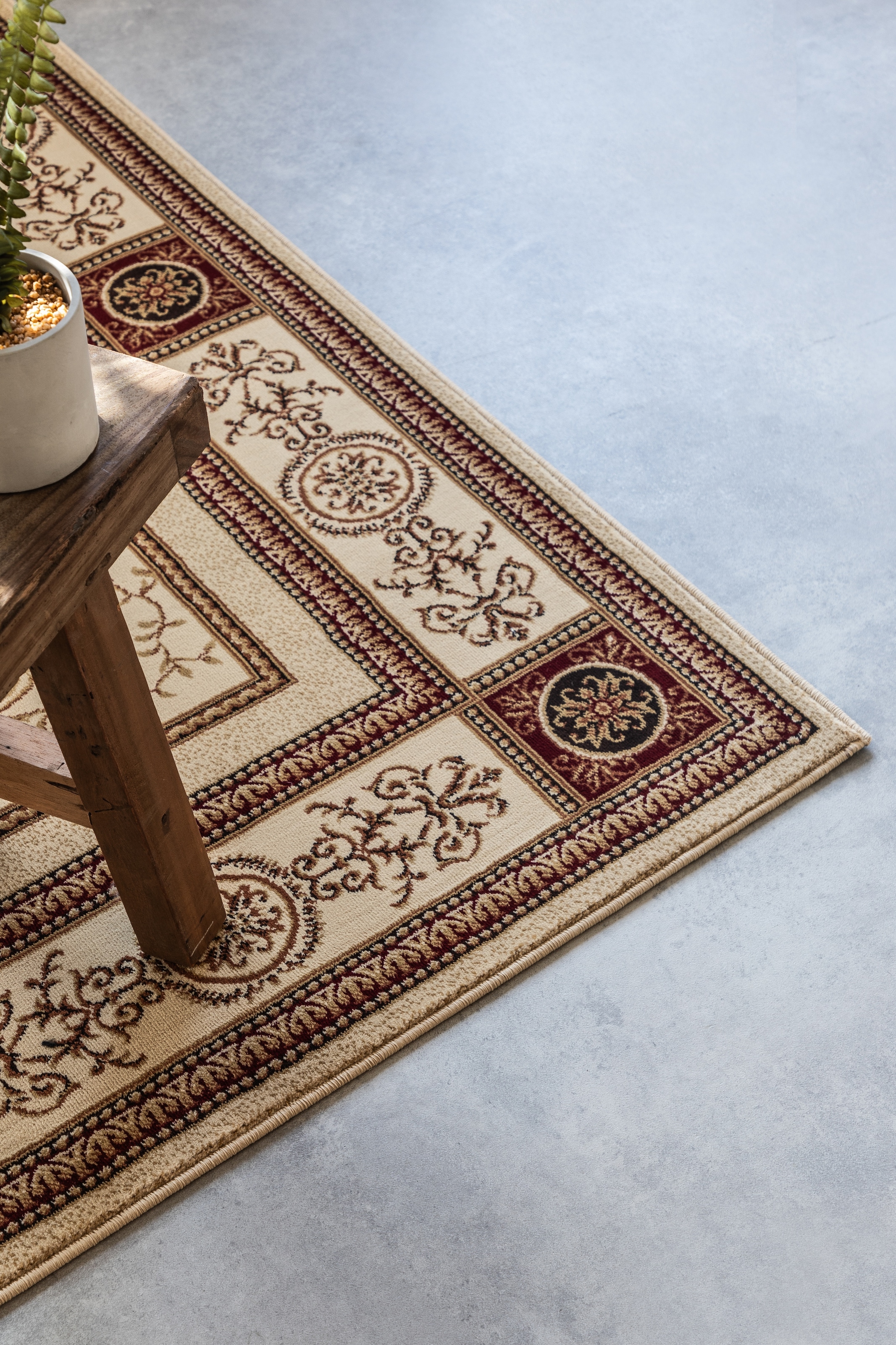 NORTHRUGS Teppich »Guzara« rechteckig 8 mm Höhe Orient Optik, Läufer, strapazierfähig, pflegeleicht, robust