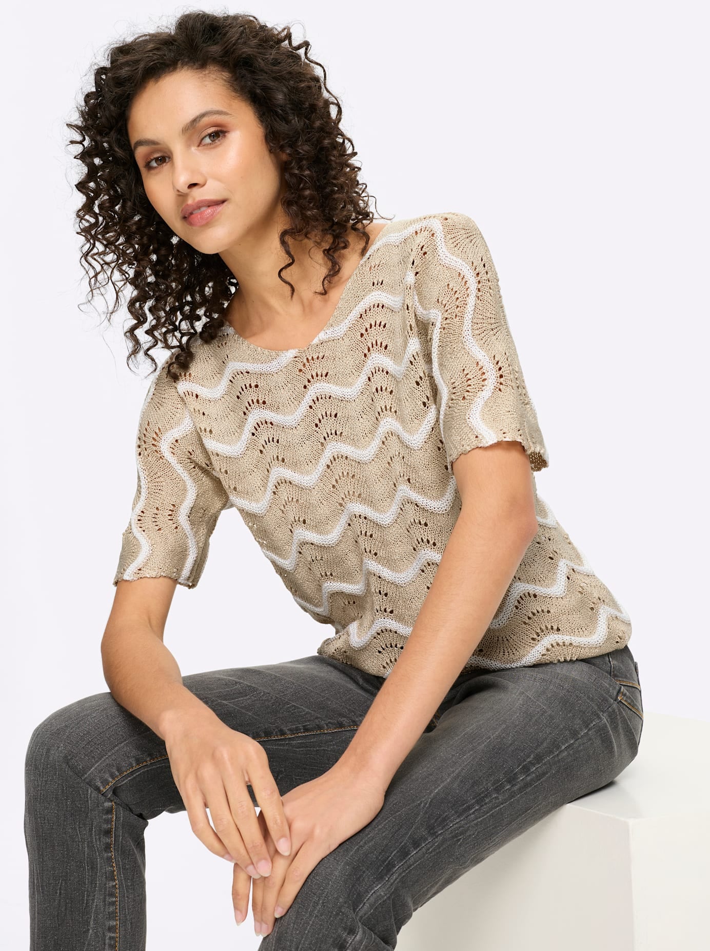 heine Pull ajouré »Pullover«