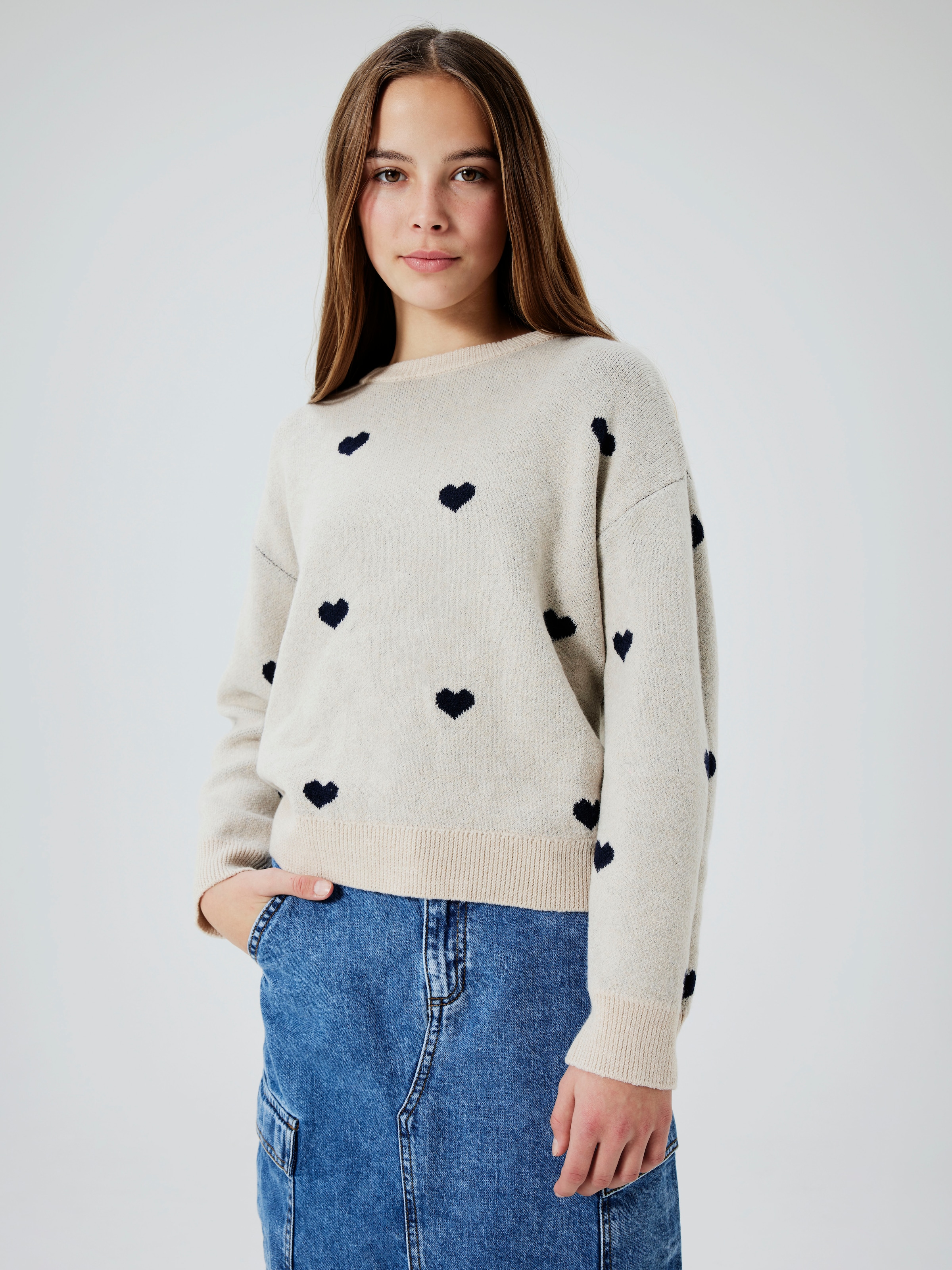 Rundhalspullover »NKFODESSA LS KNIT BF«