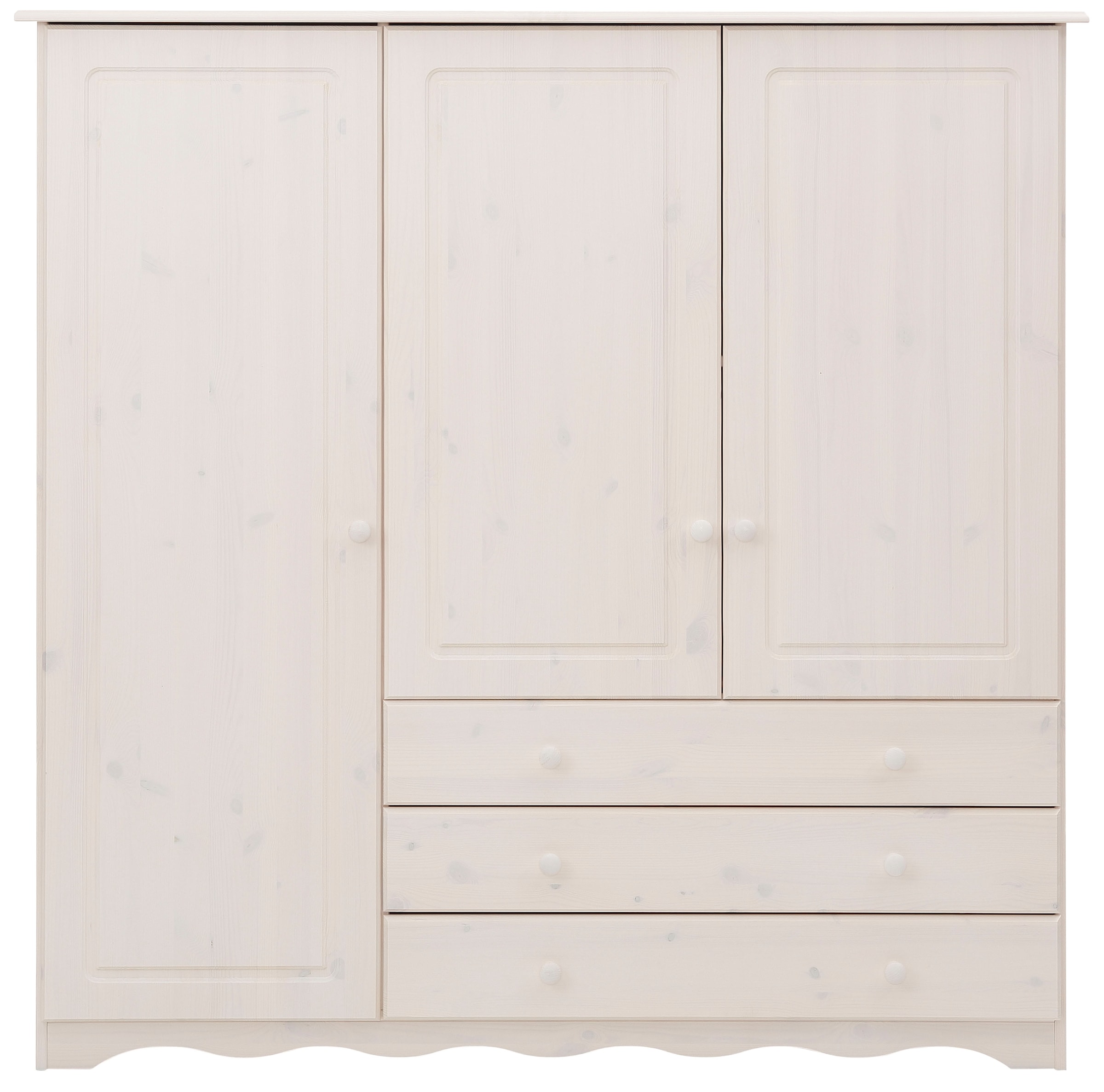 Home affaire Wäscheschrank »Minik« aus schönem massivem Kiefernholz, in unterschiedlichen Farbvarianten