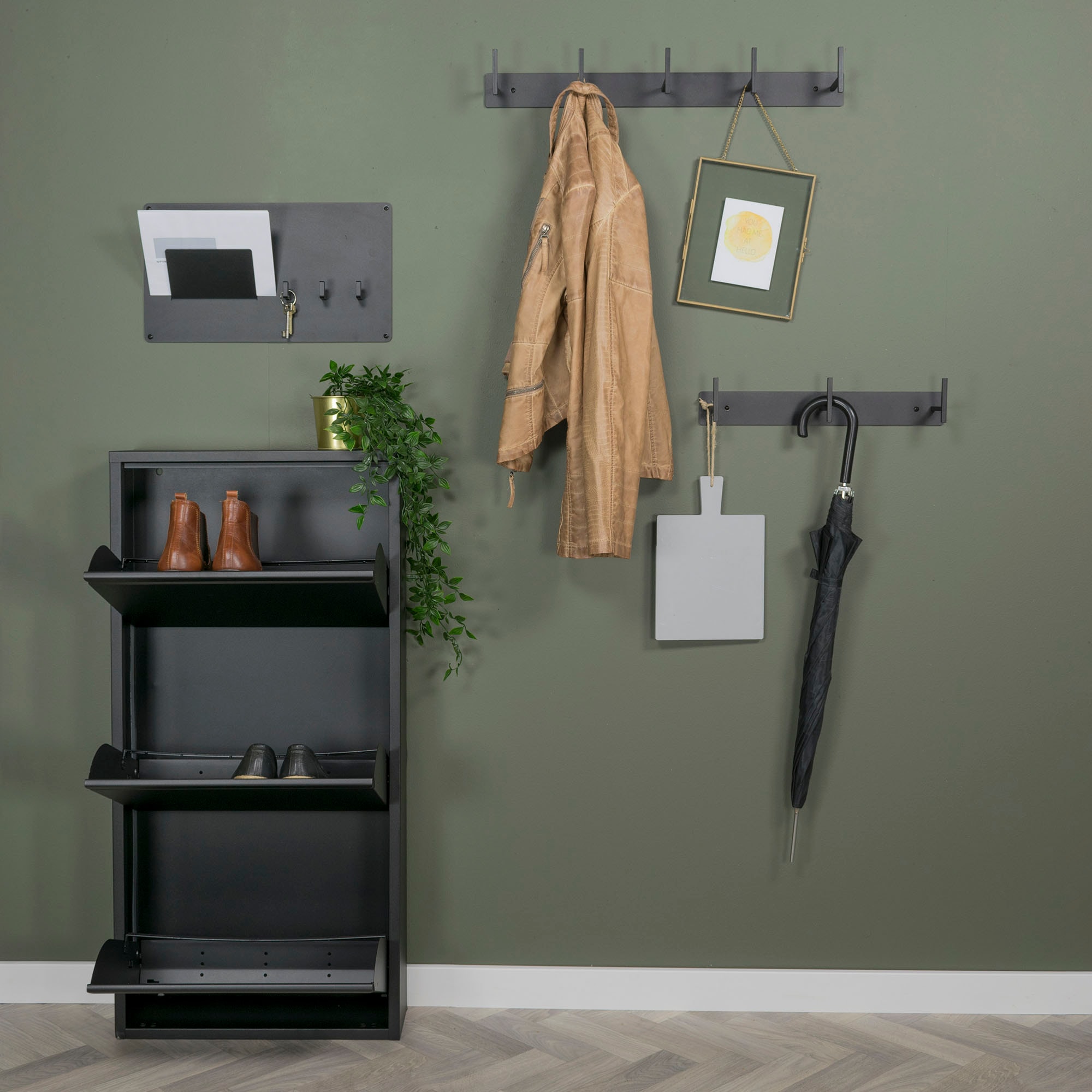 Spinder Design Armoire à chaussures »Billi Schuhklapper« métal, largeur 50 cm
