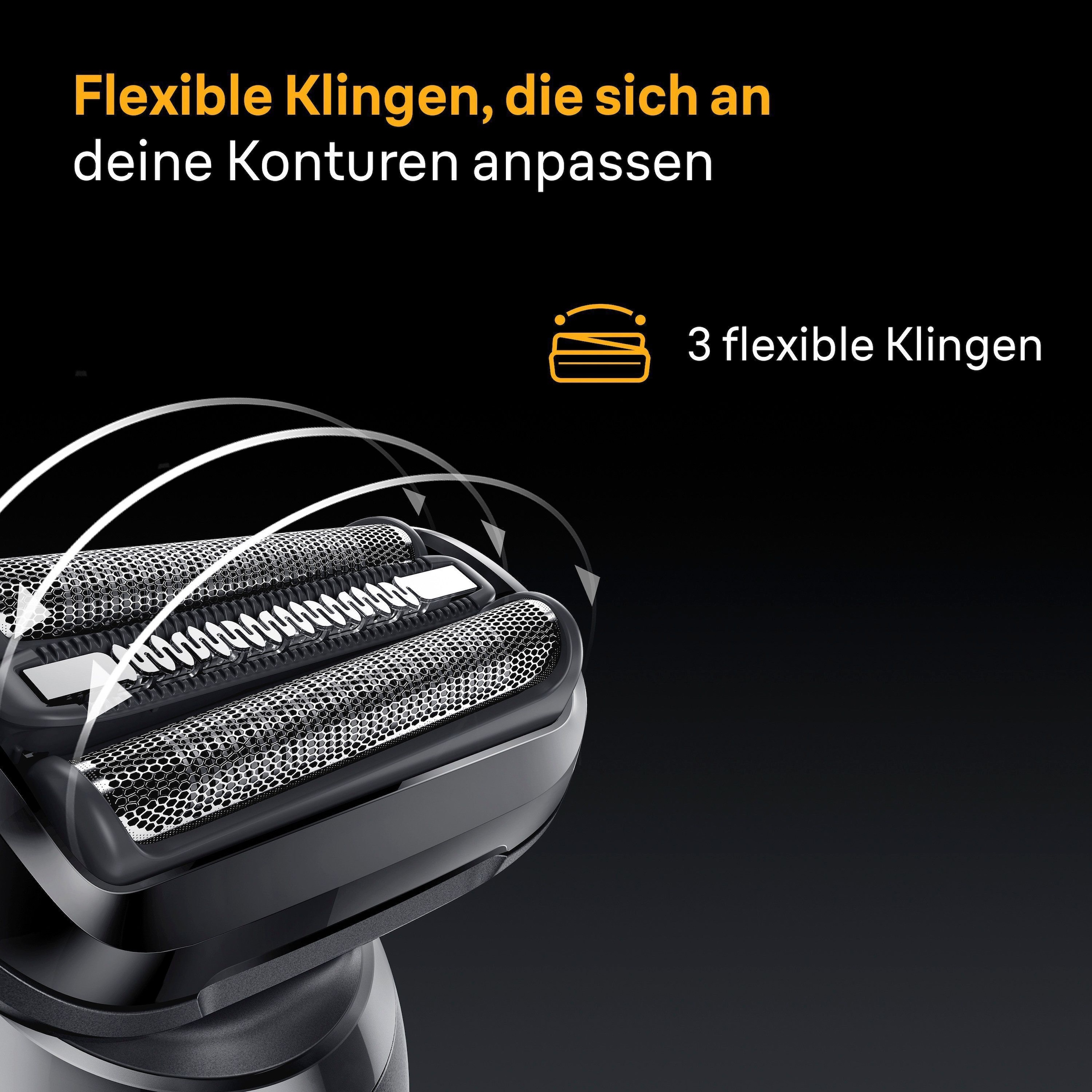 Braun Rasoirs électriques »Series 5 52-B1600s« 1 cuis Aufsätze 100% étanche, embout soin corporel, jusqu'à 50 min, Made in Germany
