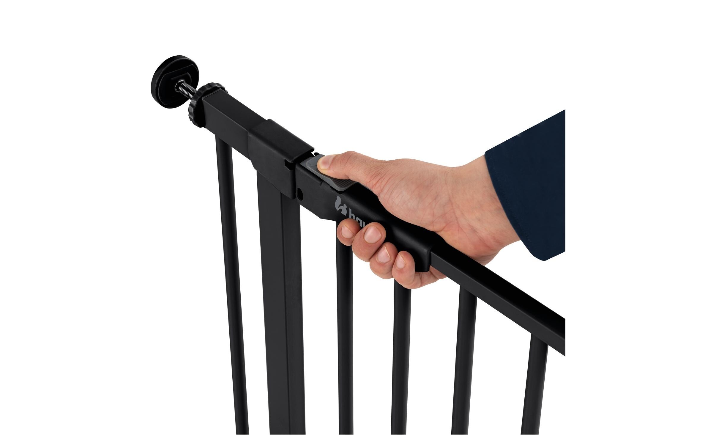 Hauck Türschutzgitter »Clear Step Autoclose 2 Schwarz«