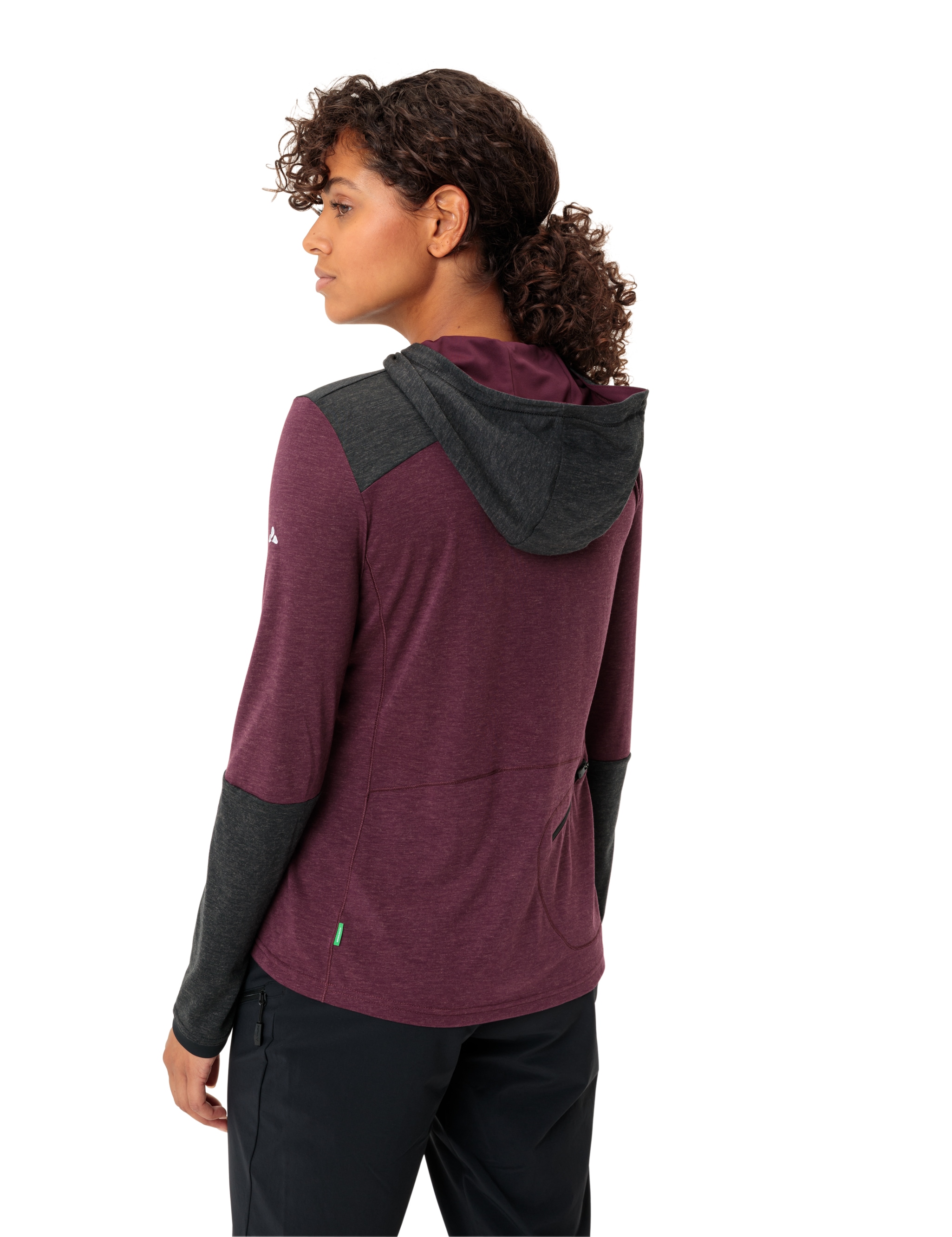 VAUDE Funktionsshirt »WOMEN'S TREMALZO LS SHIRT«, (1 tlg.), Rückentasche mit gewendetem Reissverschluss
