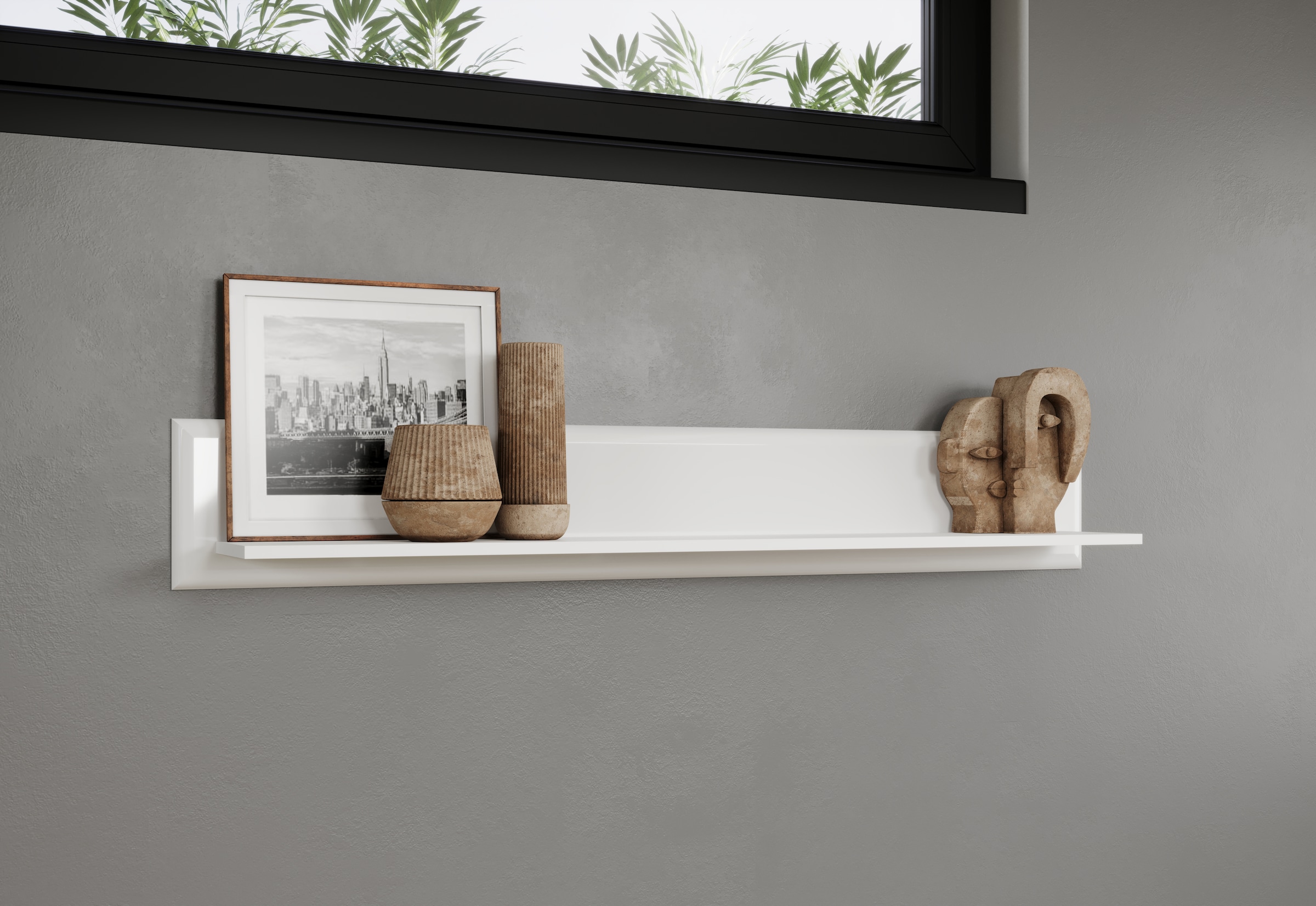 INOSIGN Wandboard »Graz«, (Packung, 1 St.), Masse aufgebaut (B/T/H in cm): 150/23/22 - Hochglanz Fronten
