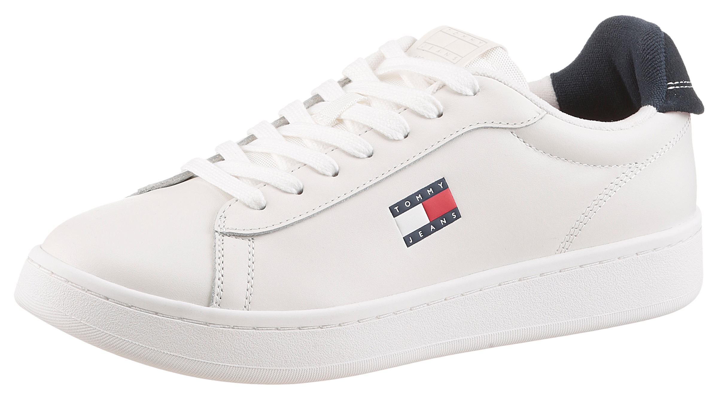 Image of Tommy Jeans Plateausneaker "ARCHIVE 98" Freizeitschuh, Halbschuh, Schnürer mit Kontrastbesatz an der Ferse