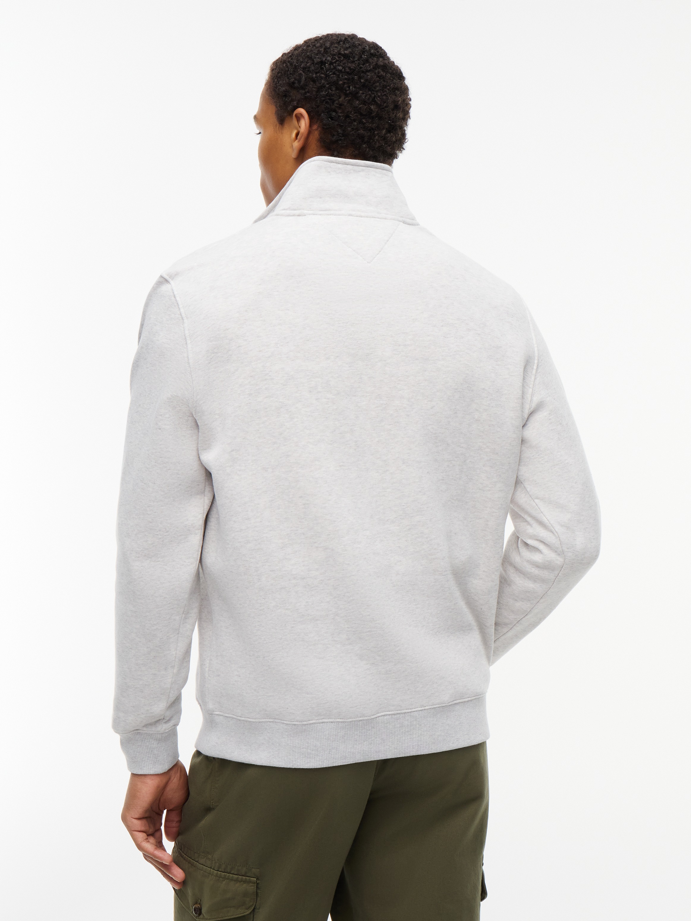 Tommy Jeans Sweatshirt »TJM REGULAR  FLEECE 1/4 ZIP MOCK NECK«, mit Fleece
