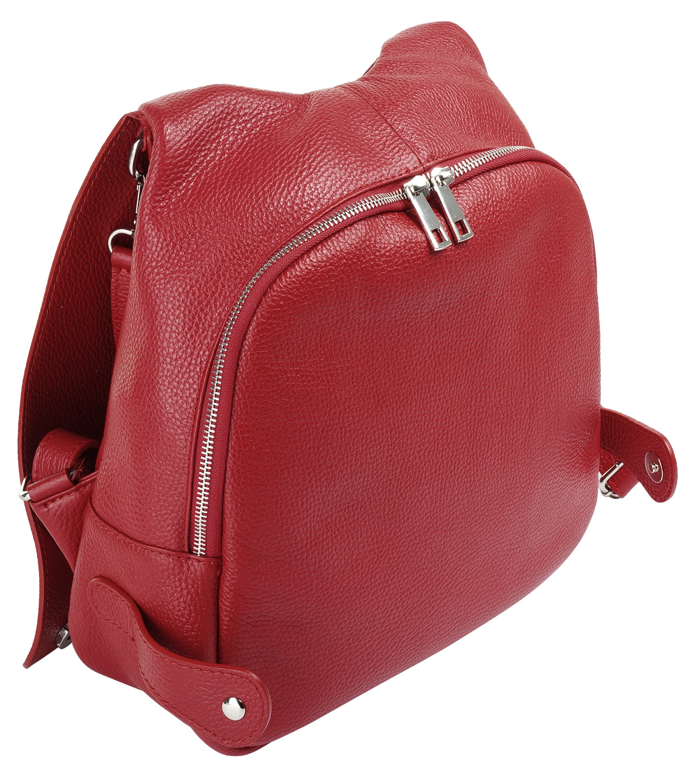 Cluty Cityrucksack, echt Leder, Made in Italy