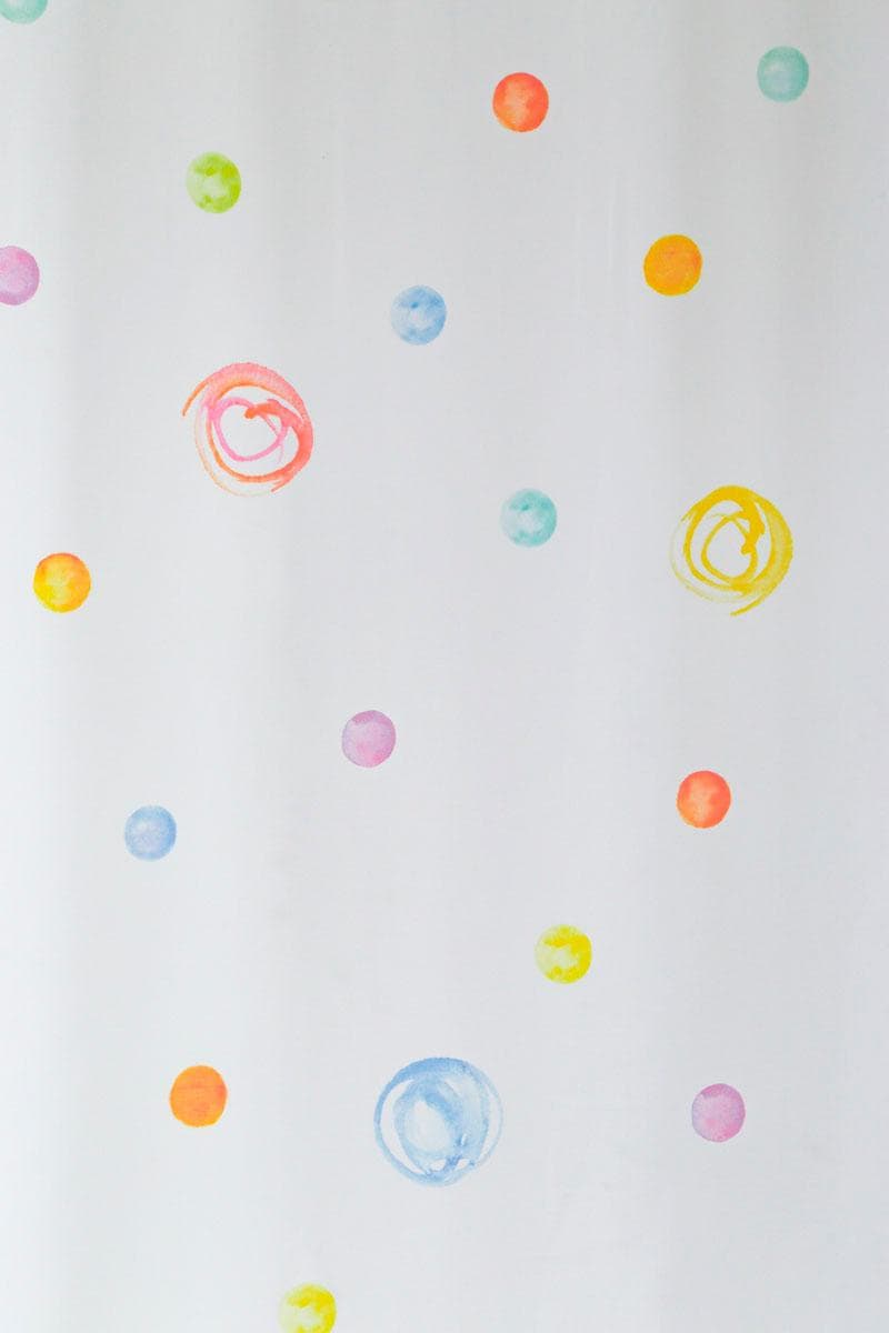 HOMING Gardine »Bubble«, (1 St.), Kinderzimmer, gemustert, Wohnzimmer, transparent
