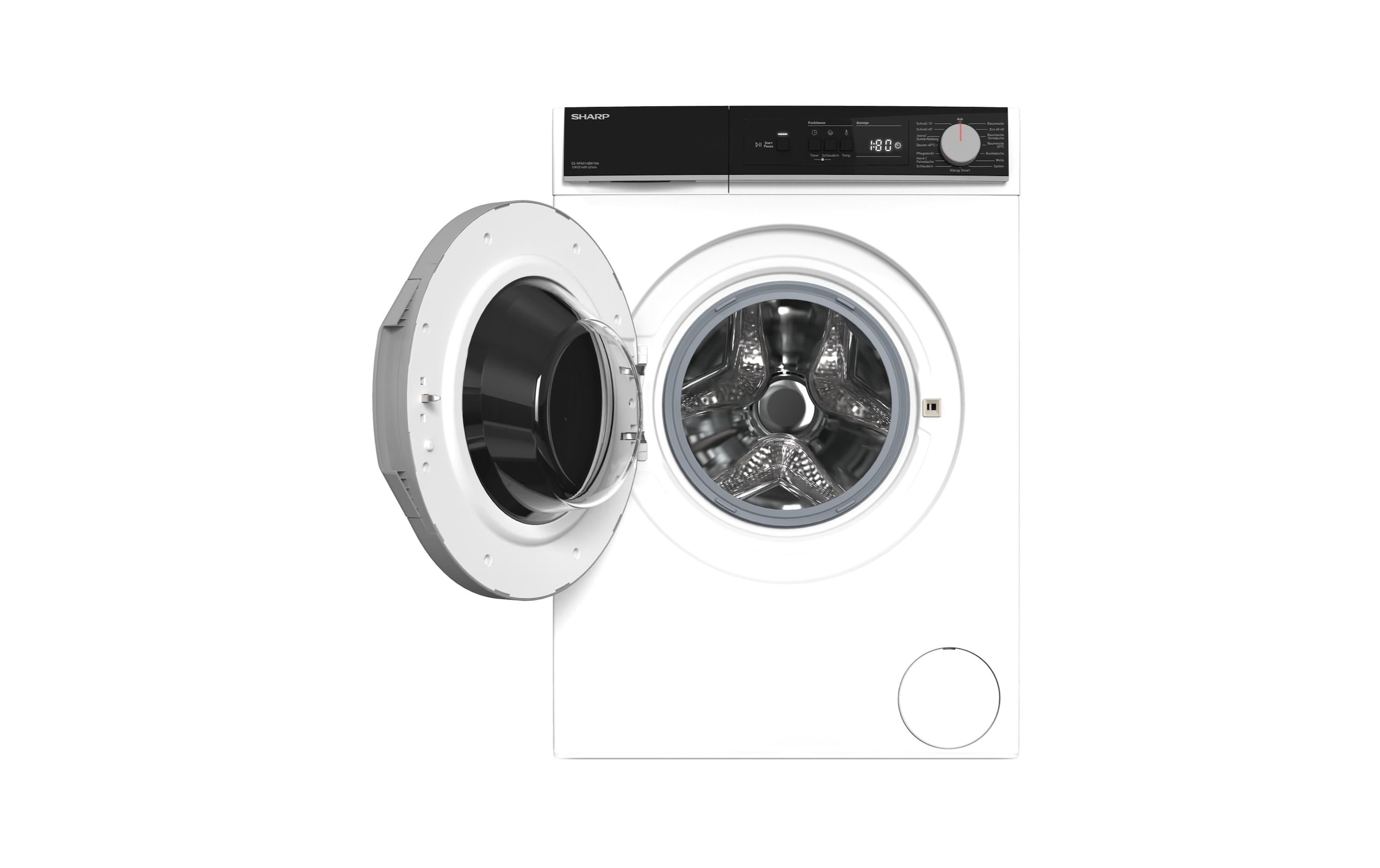   Waschmaschine »ES-NFA014BW1NA-CH Links« 10 kg 1400 U/min