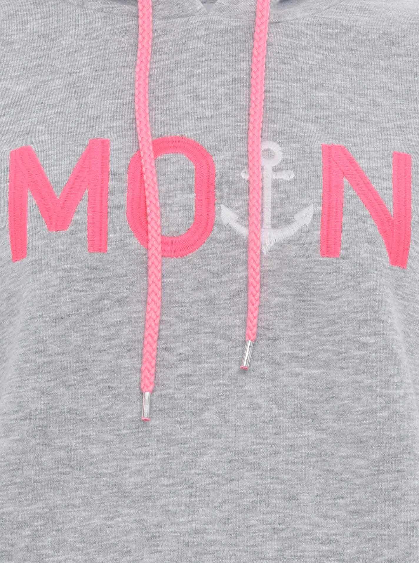 Zwillingsherz Hoodie »"Rahel"«, Mit Kontrastbündchen und Fronttasche