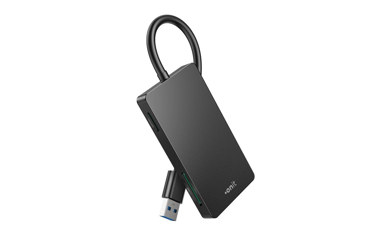 onit USB-Adapter »Extern USB-A 3-in-«