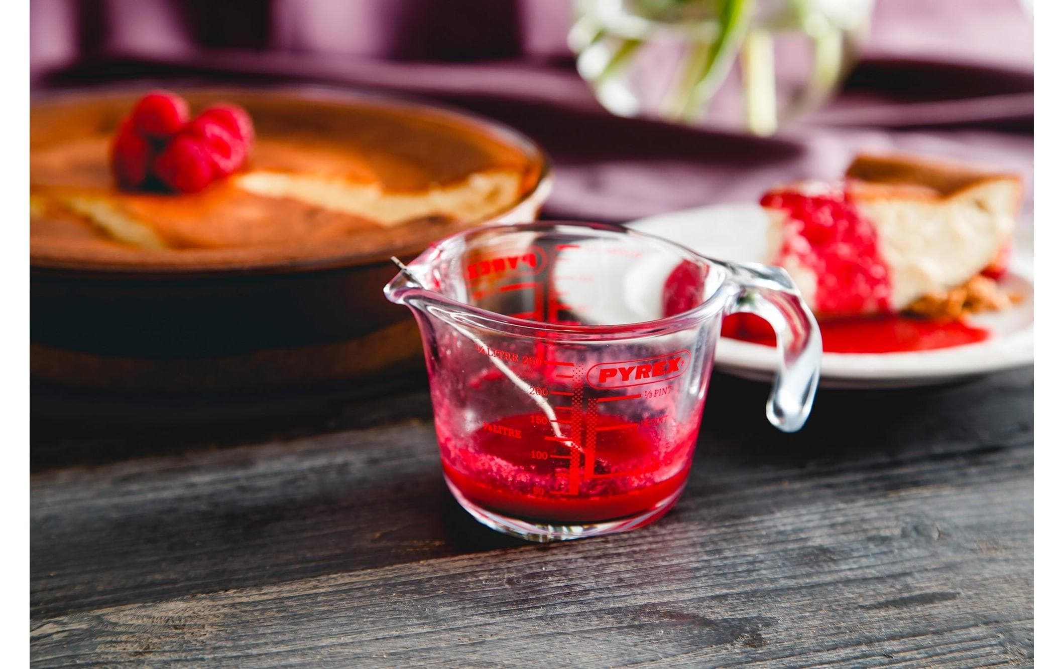PYREX Messbecher »0.25 L, 13 x 9 x 8 cm«, Glas, (1 St.)
