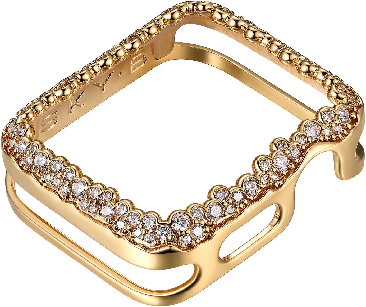 Image of SKY•B Smartwatch-Hülle »CHAMPAGNE BUBBLES, W004G38, 38 mm«, Watch bei Ackermann Versand Schweiz