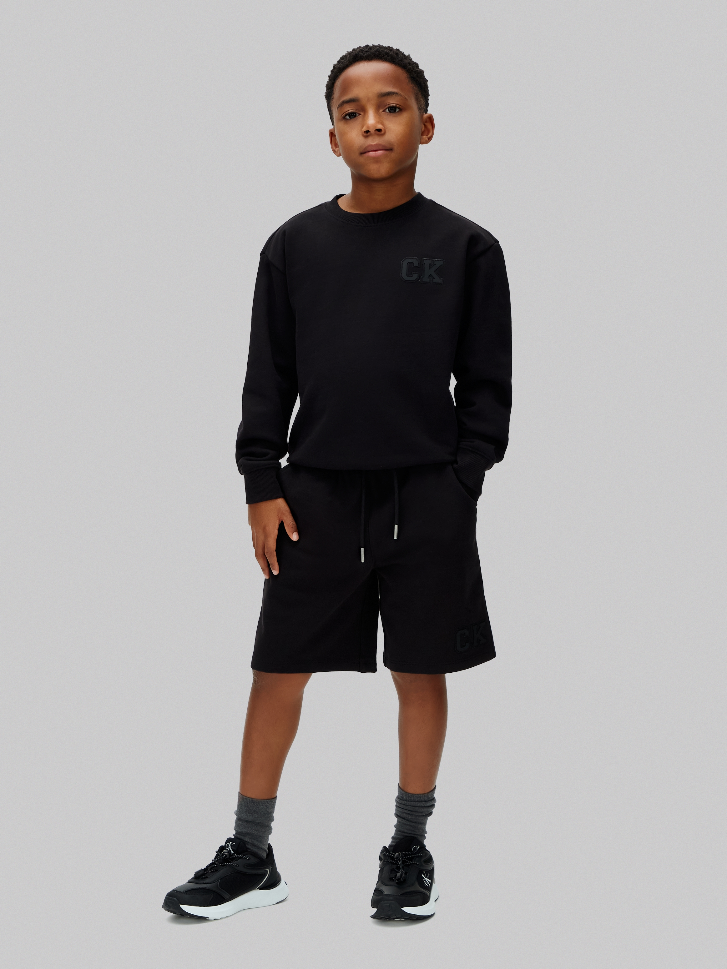 Calvin Klein Jeans Short  coupe régulière avec taille élastique pour enfants