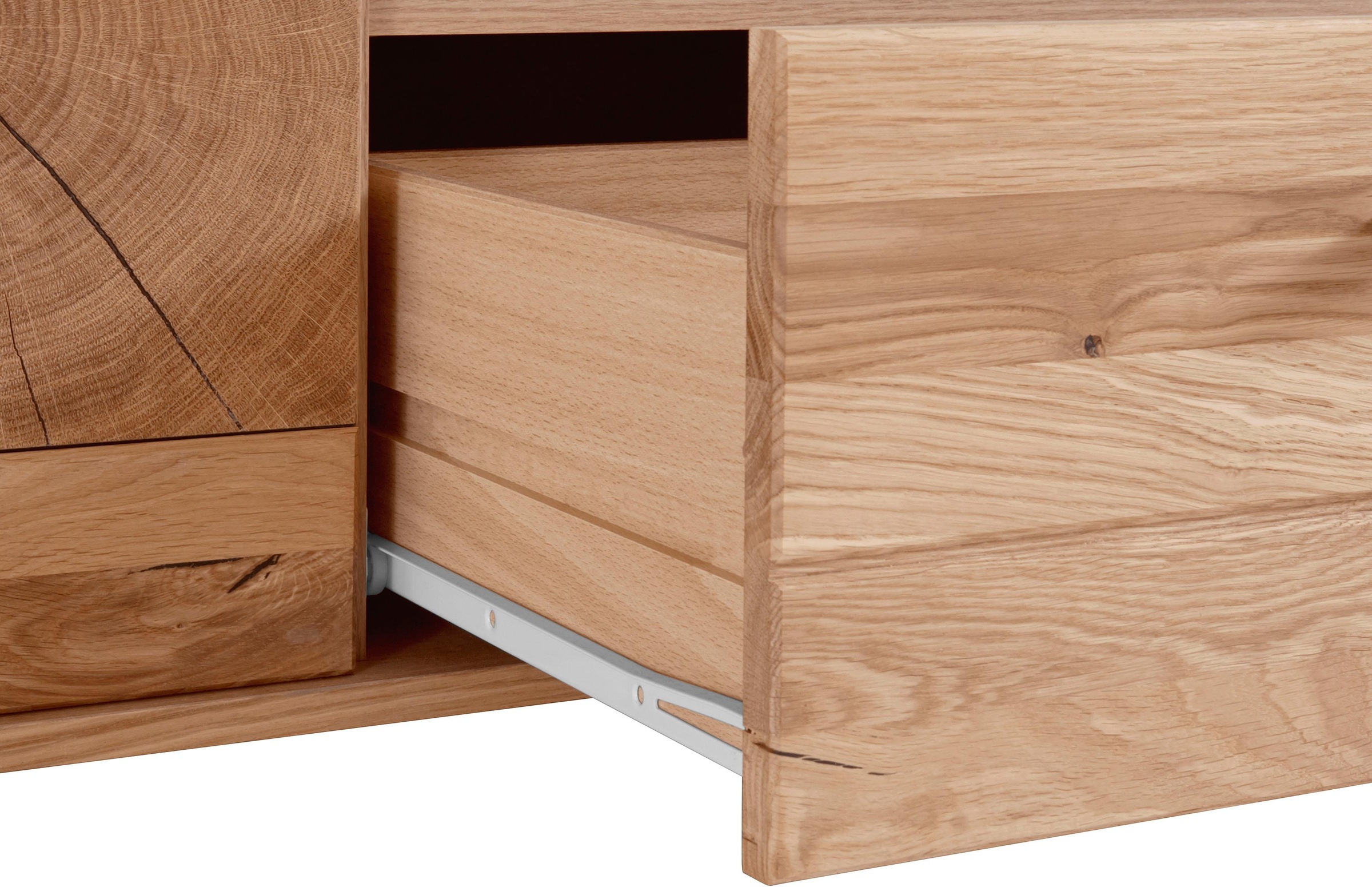 VOGL Möbelfabrik Table basse Breite 150 cm, Teilmassivholz, Made in Germany