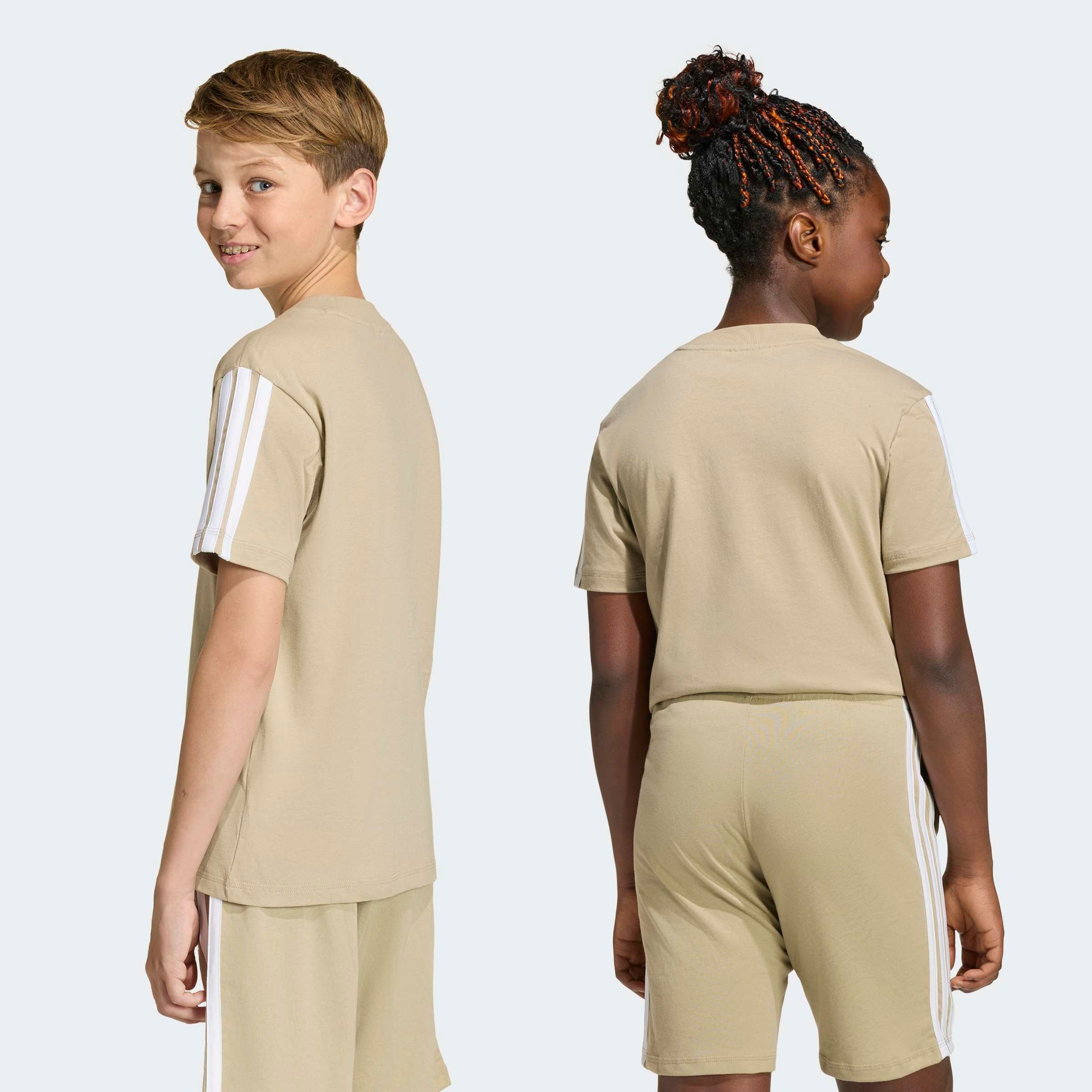 adidas Sportswear T-shirt »J 3S TEE 160« sportlicher Stil, Rundhalsausschnitt, ohne Verschluss, für Kinder