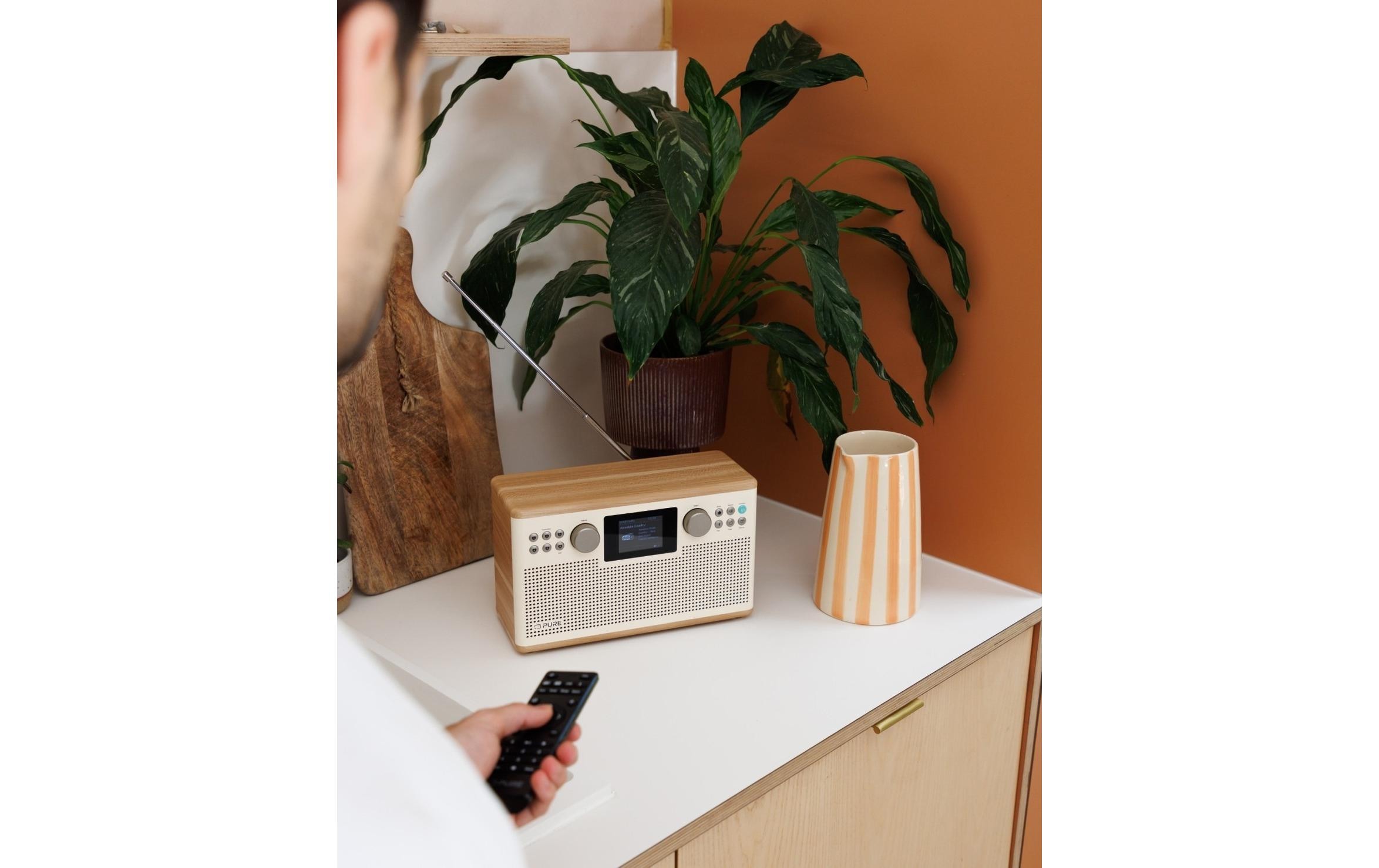 Pure Radio numérique (DAB+) »Classic H6« ( 30 W)